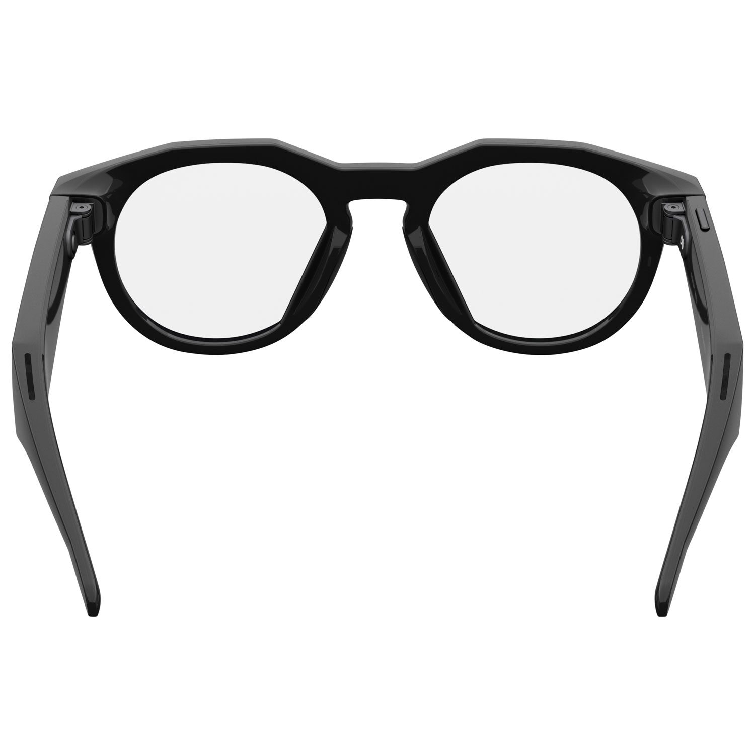 Oakley Meta HSTN Glasses with AI, Photo, Video, Audio & Voice Assistant - Black/Clear