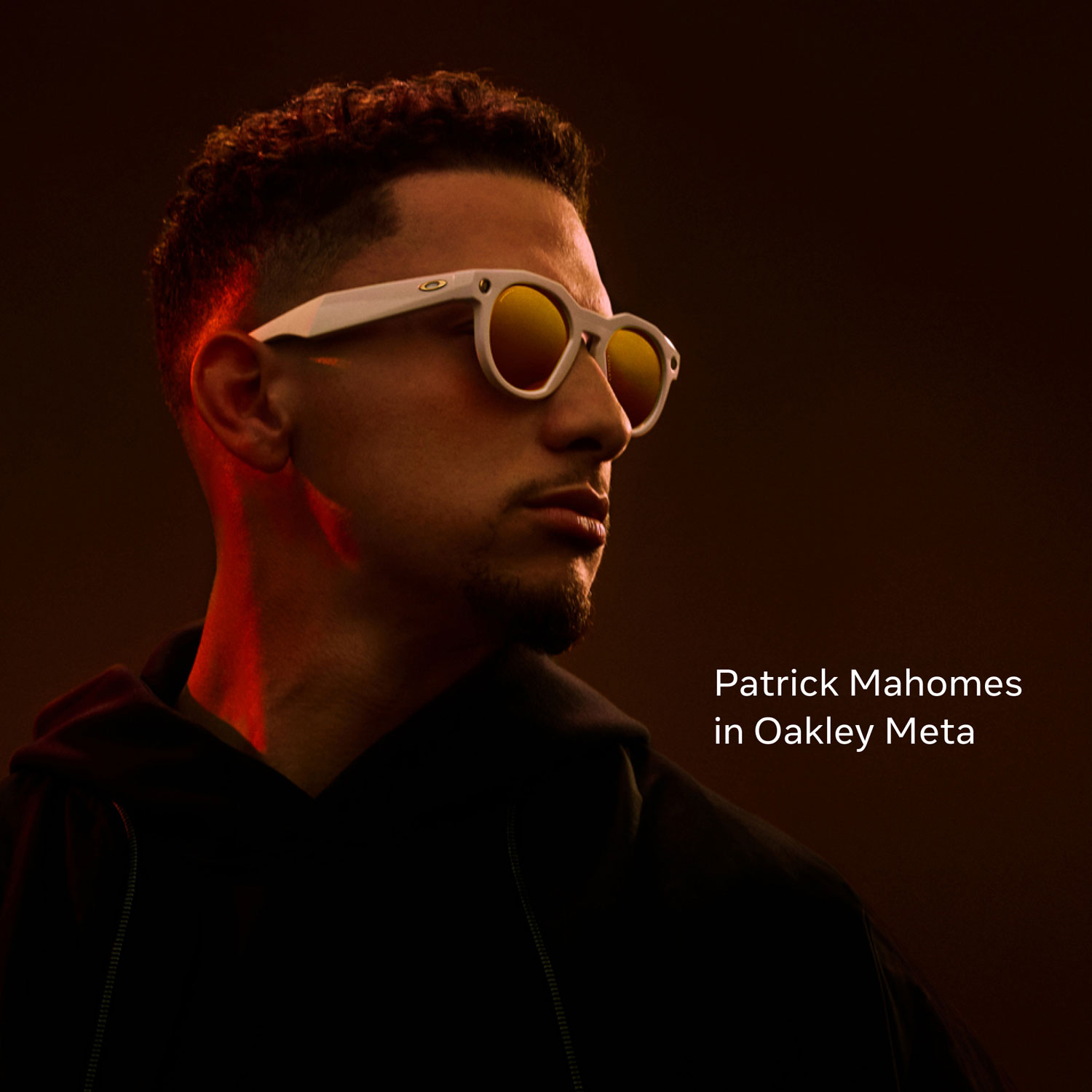 Lunettes intelligentes HSTN Meta d'Oakley avec intelligence artificielle, photo, vidéo, audio et assistant vocal - Gris chaud/Rubis Prizm