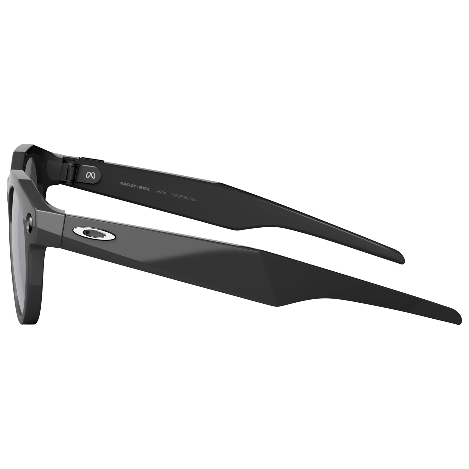Oakley Meta HSTN Glasses with AI, Photo, Video, Audio & Voice Assistant - Black/ Prizm Black Polarized