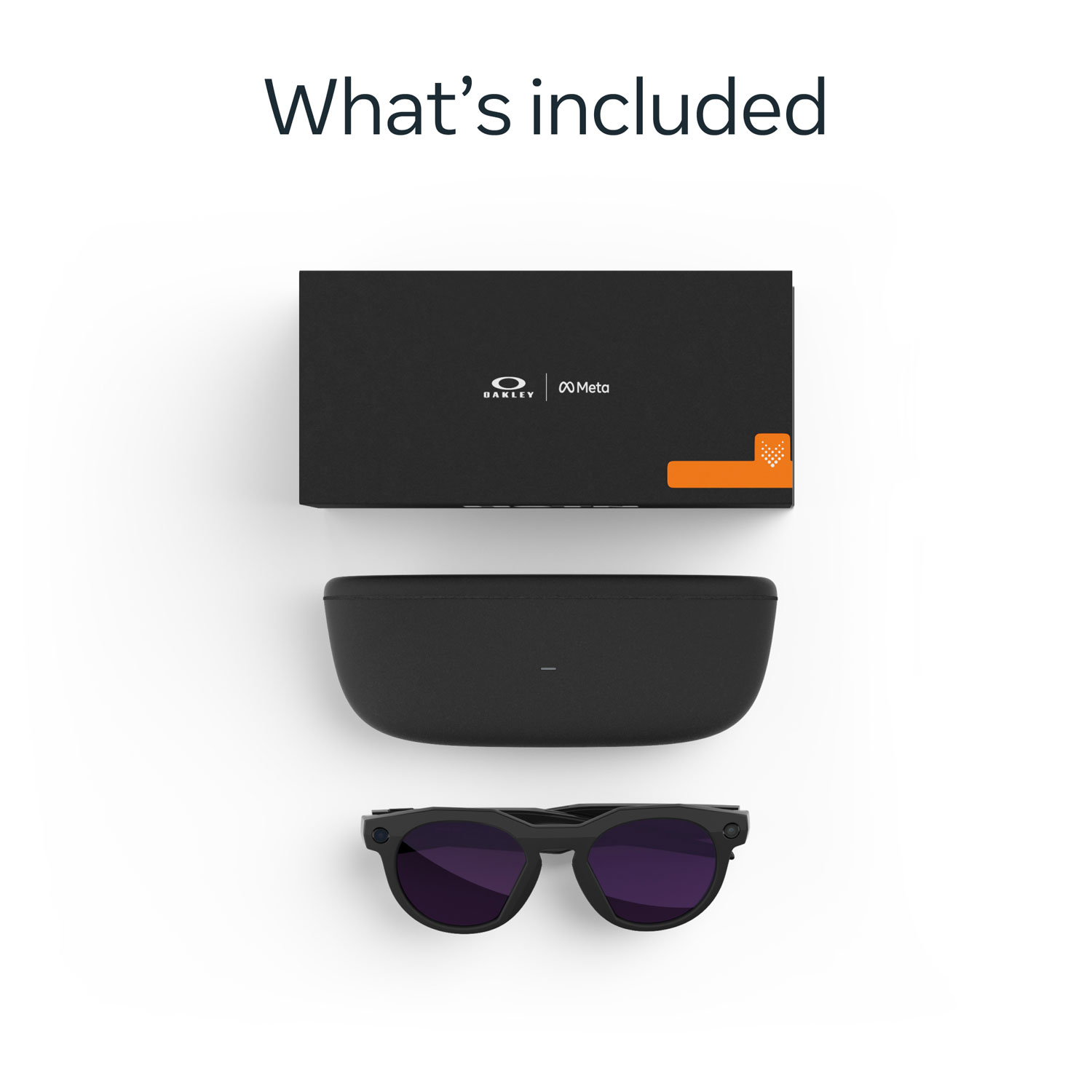 Oakley Meta HSTN Glasses with AI, Photo, Video, Audio & Voice Assistant - Black/Clear to Amethyst Transitions