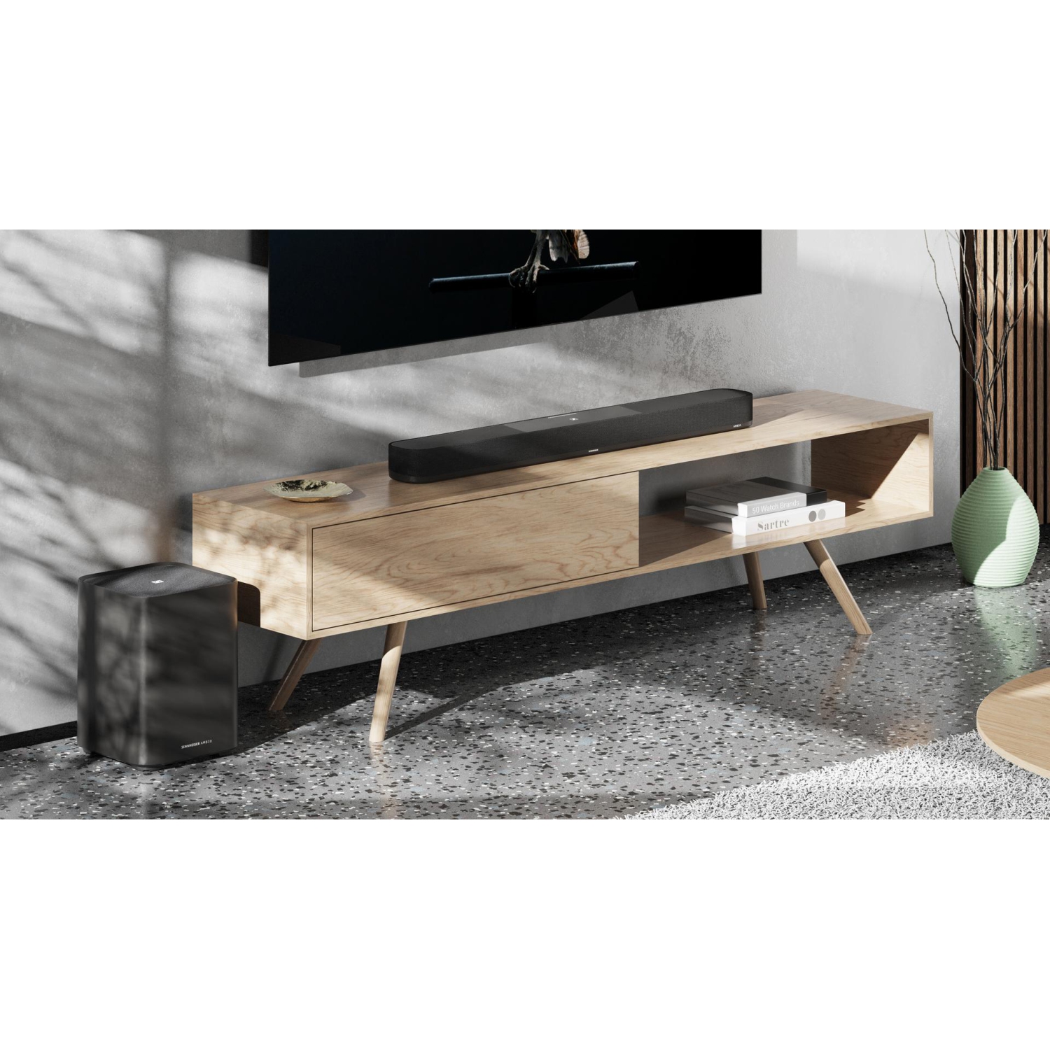 Barre de son 7.1.4 canaux 100 W AMBEO Soundbar Plus de Sennheiser