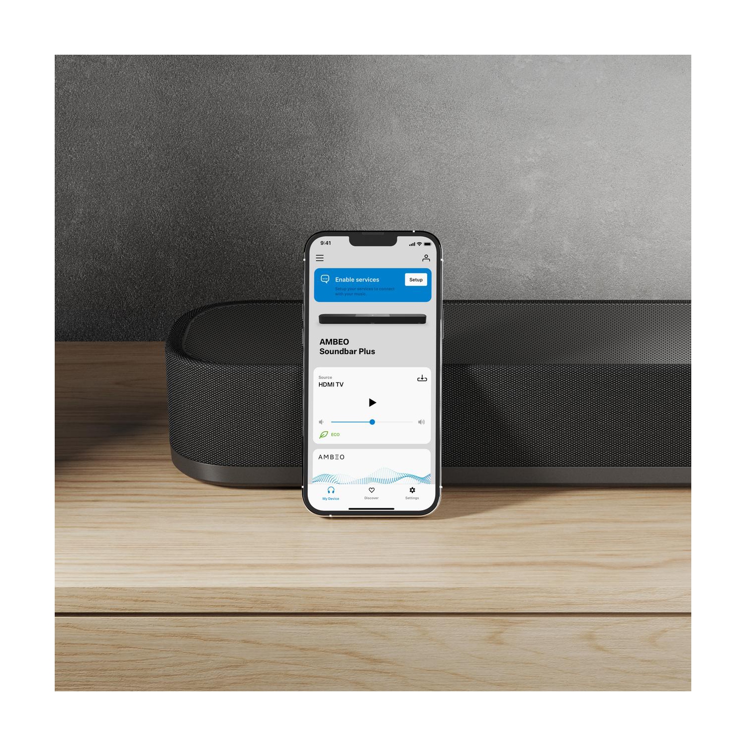 Barre de son 7.1.4 canaux 100 W AMBEO Soundbar Plus de Sennheiser