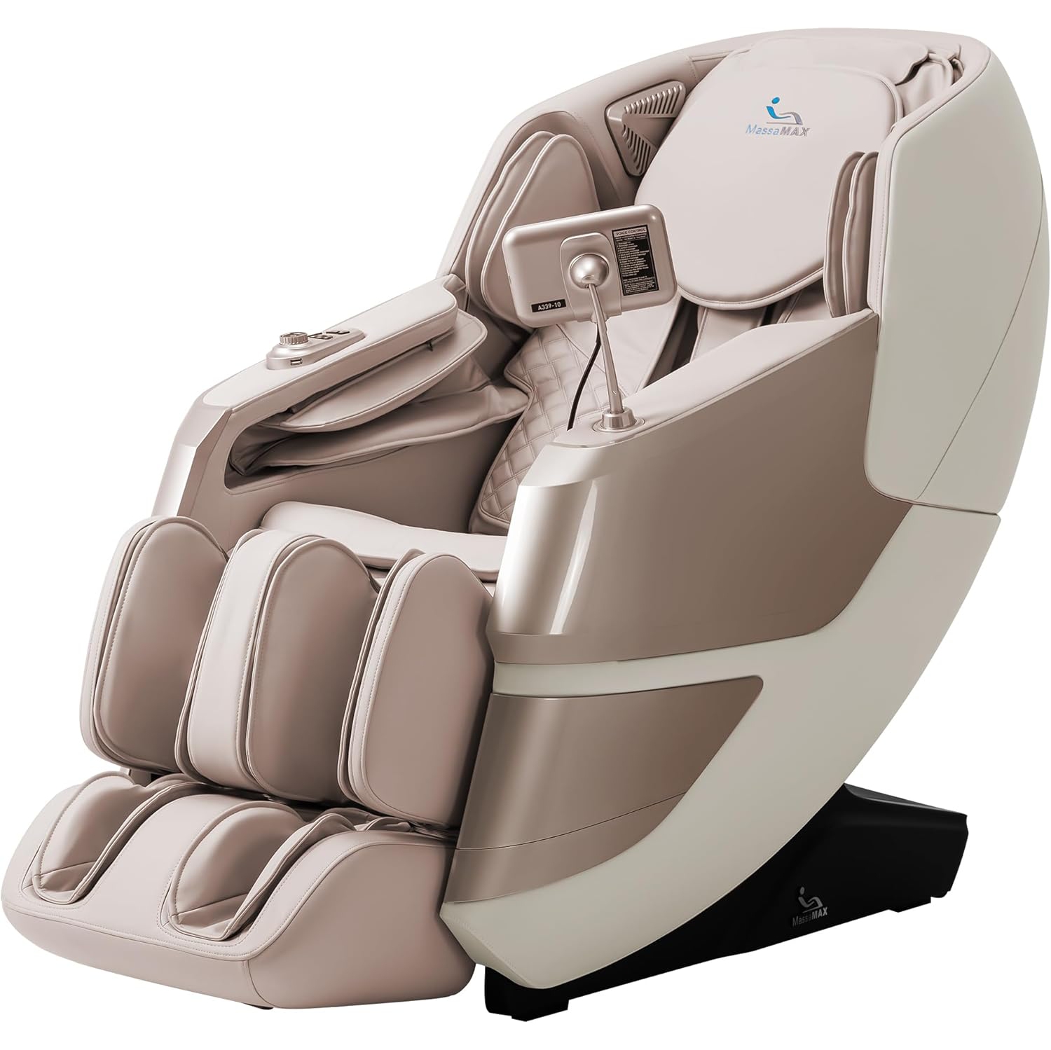 Open box - MassaMAX MT339 4D Massage Chair, Gloden