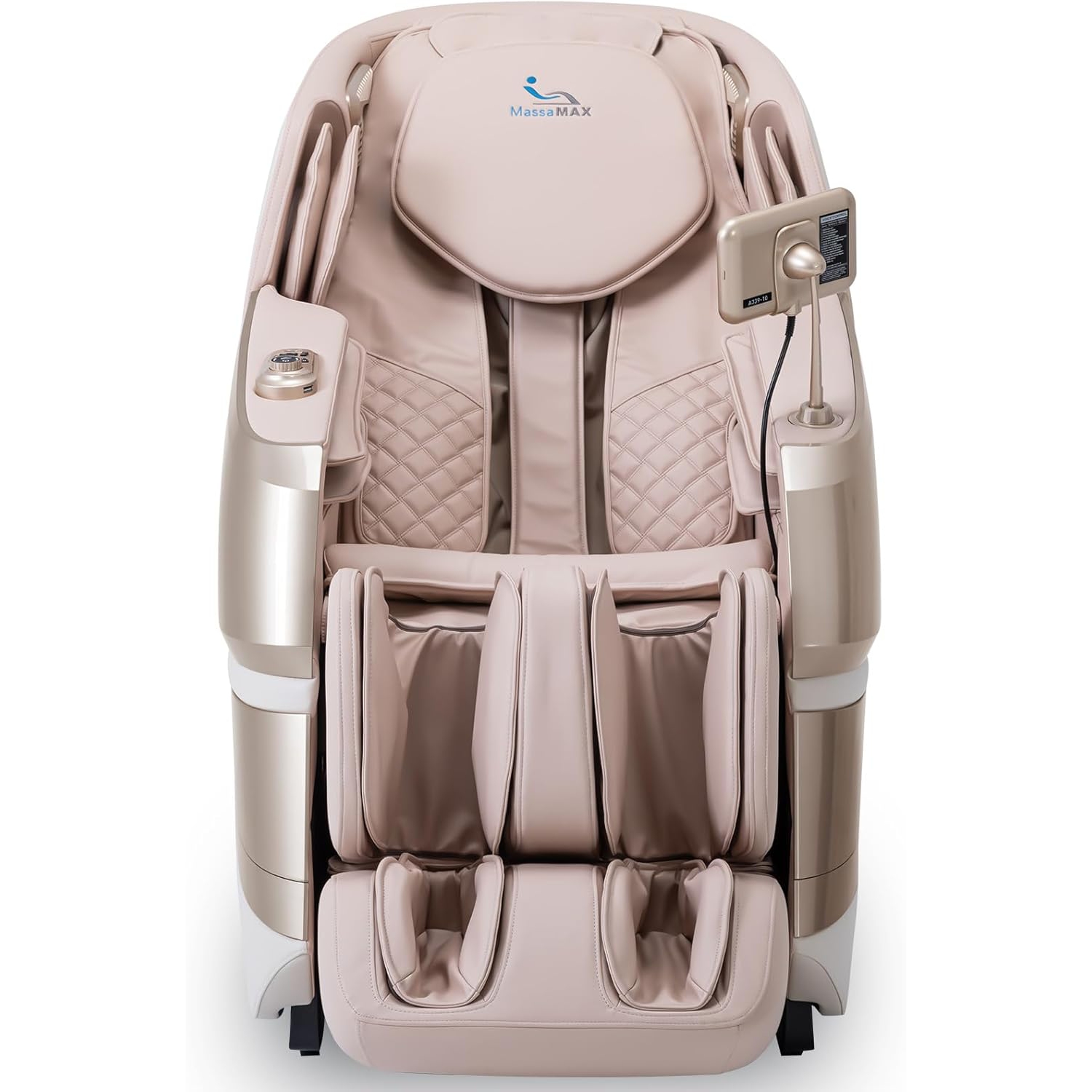 Open box - MassaMAX MT339 4D Massage Chair, Gloden
