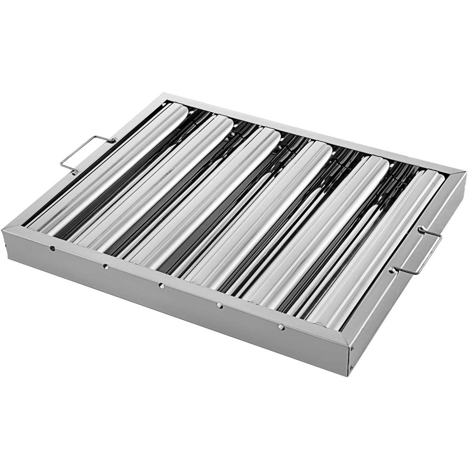 VEVOR 19.5Wx15.5H Inch Hood Filters, Pack of 6, 430 Stainless Steel, 5