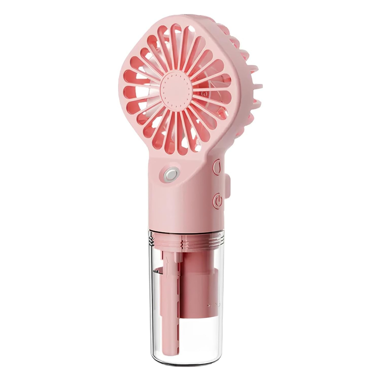 Vaporisateur Petit ventilateur portatif USB Chargeur portatif Ventilateur portatif Humidification ventilateur extérieur deux en un mini ventilateur à