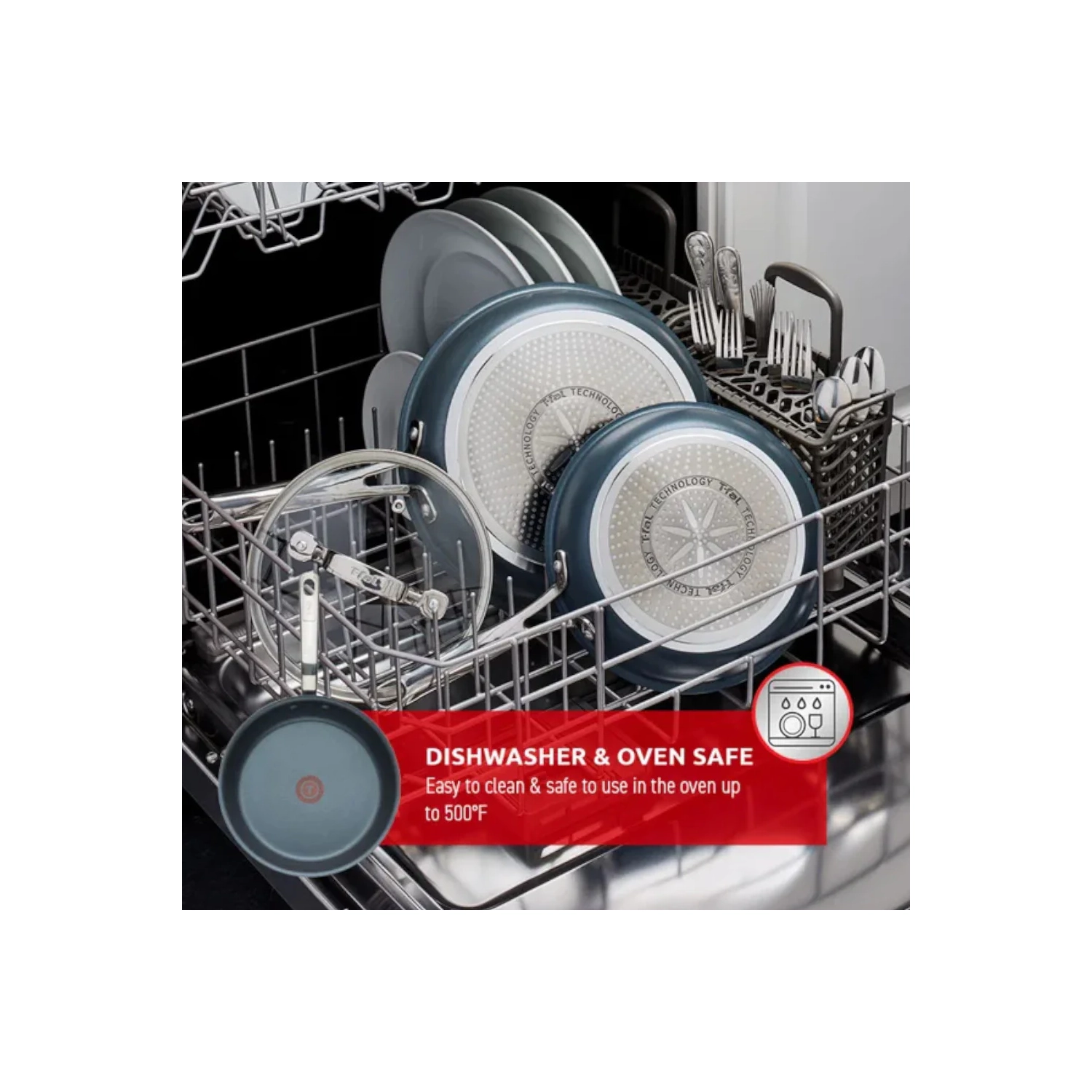 T-FAL E1122465 UNLIMITED PLATINUM 3QT SAUCE PAN