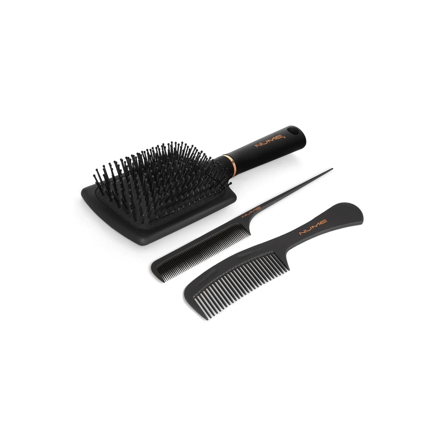 NuMe Paddle Brush & Comb Set