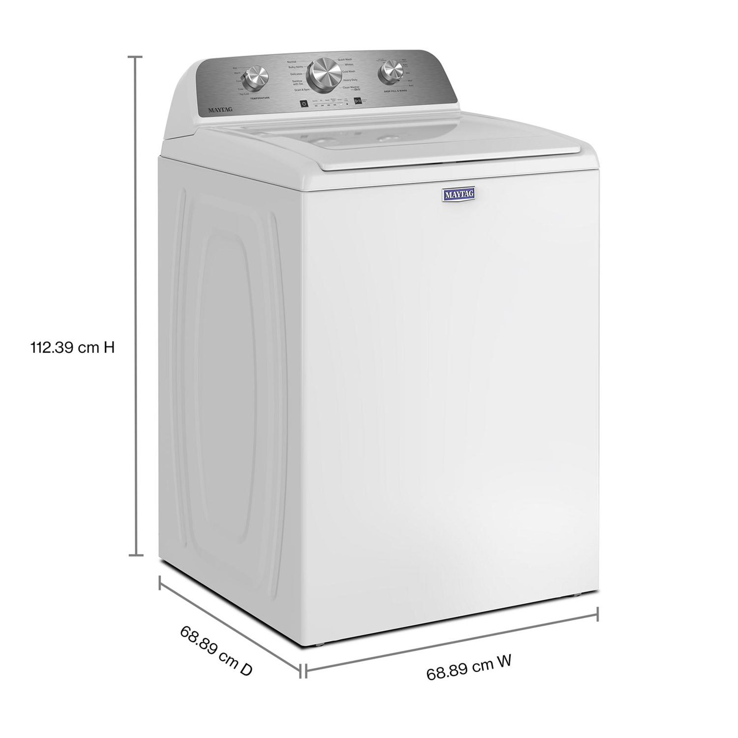 Maytag 4.8 Cu. Ft. High Efficiency Top Load Washer - White