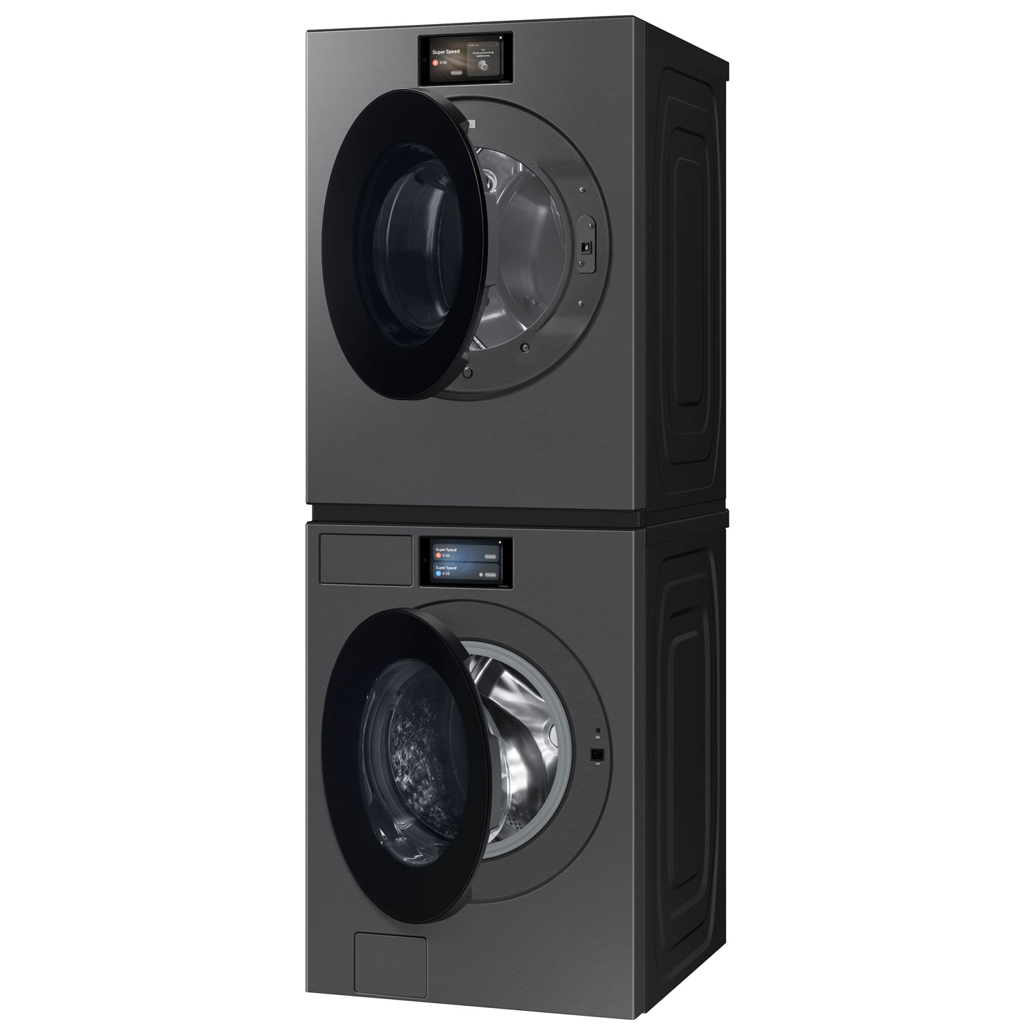 Samsung 6.1 Cu. Ft. High Efficiency Front Load Steam Washer - Dark Steel