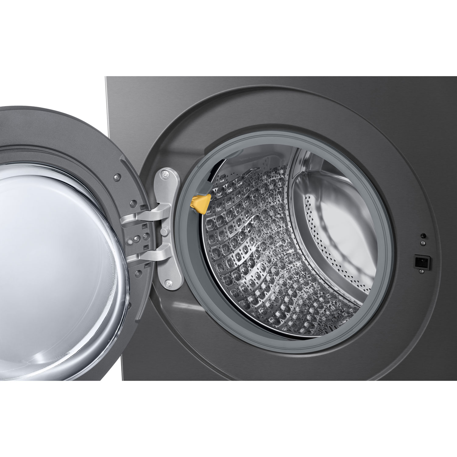 Samsung 6.1 Cu. Ft. High Efficiency Front Load Steam Washer - Dark Steel