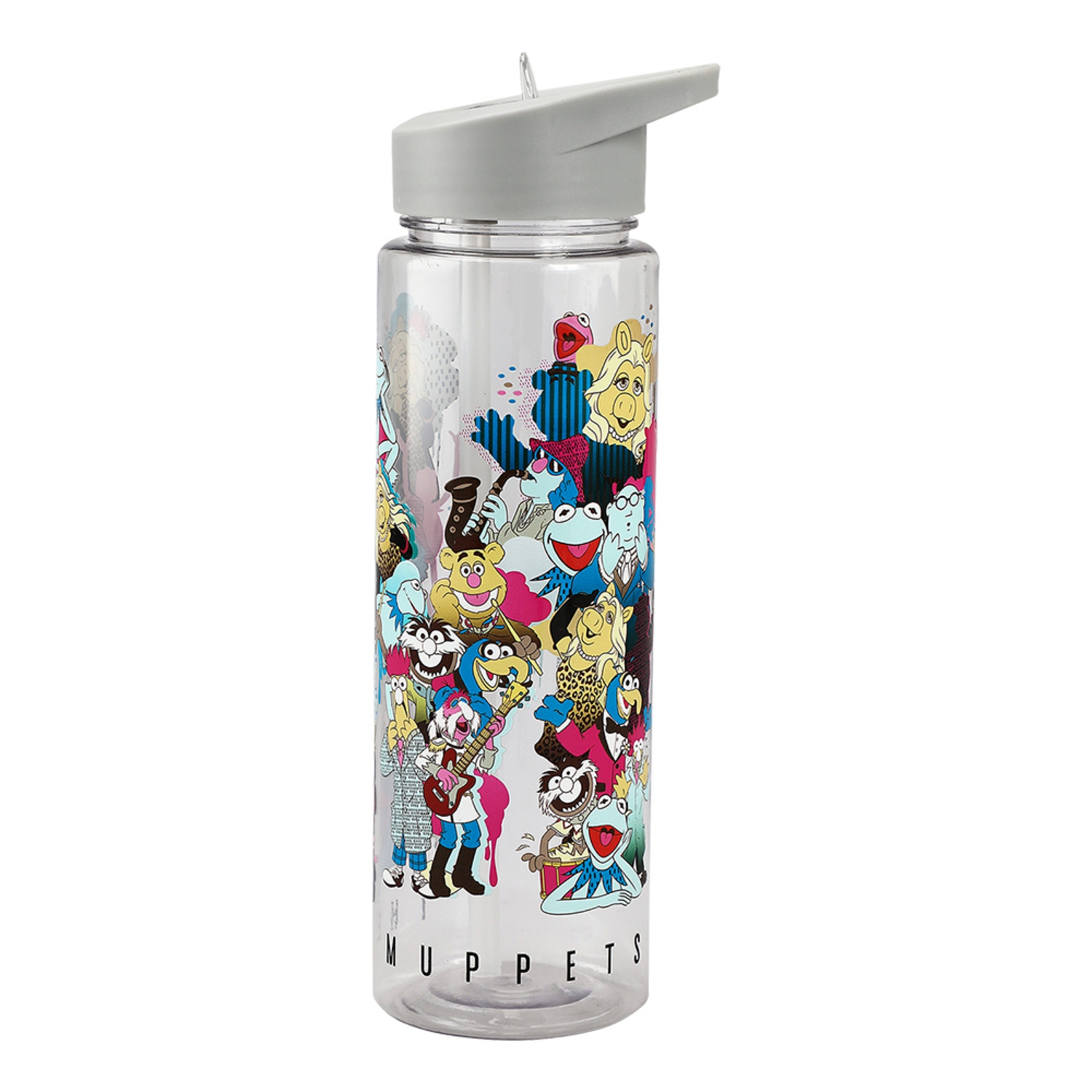 The Muppets Multi Characters 24 Oz Water Bottle