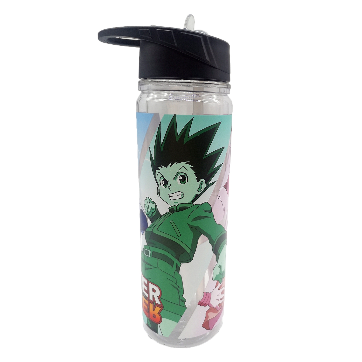 Bouteille d'eau 16&nbsp;oz avec personnages de Hunter X.