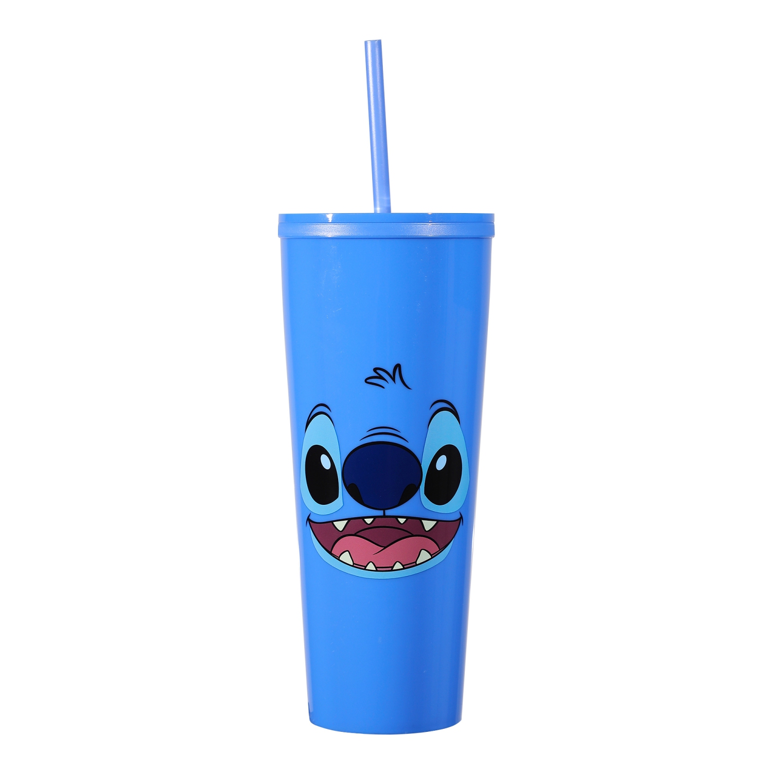 Lilo & Stitch Big Face Blue 26 Oz Spill-Resistant Tumbler