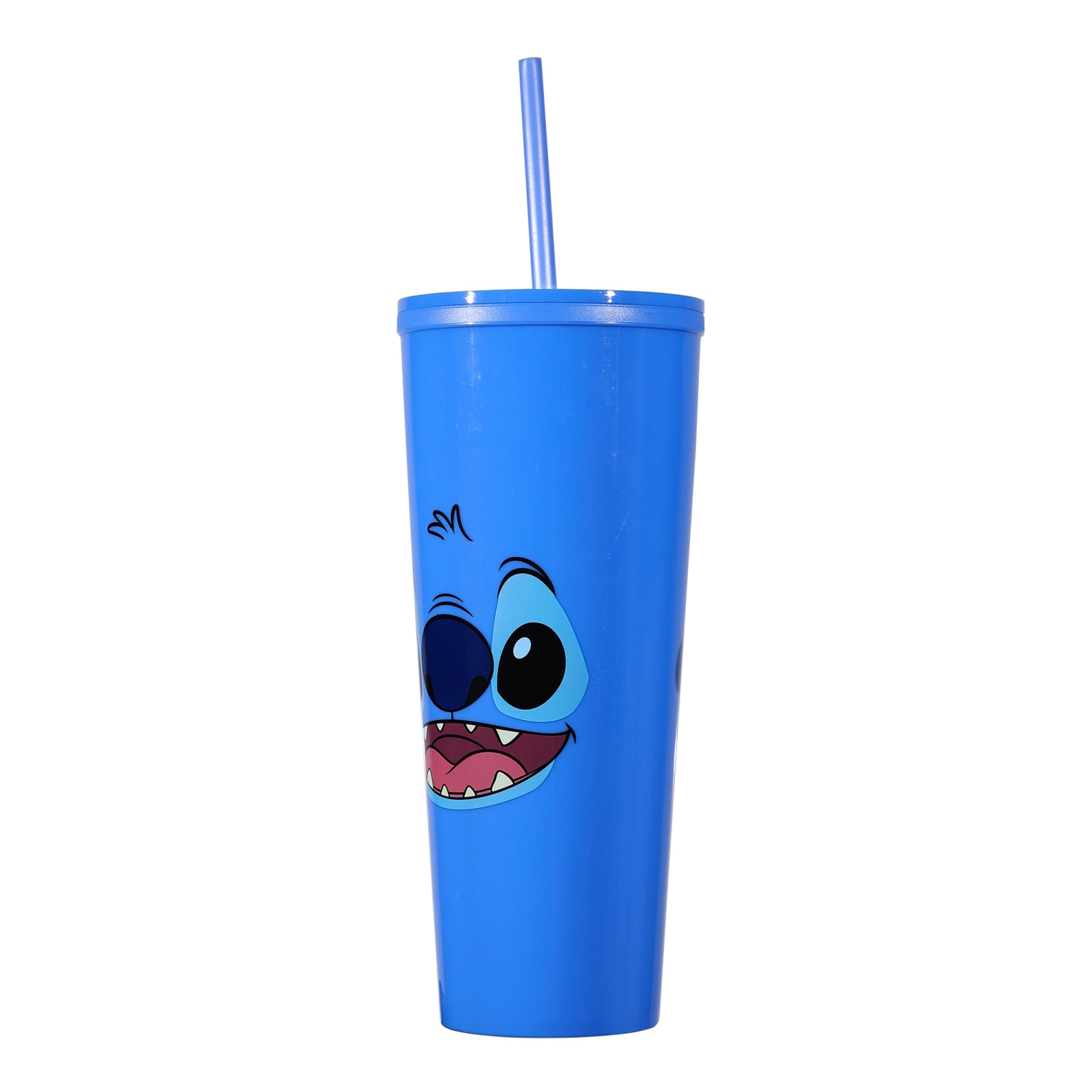 Lilo & Stitch Big Face Blue 26 Oz Spill-Resistant Tumbler