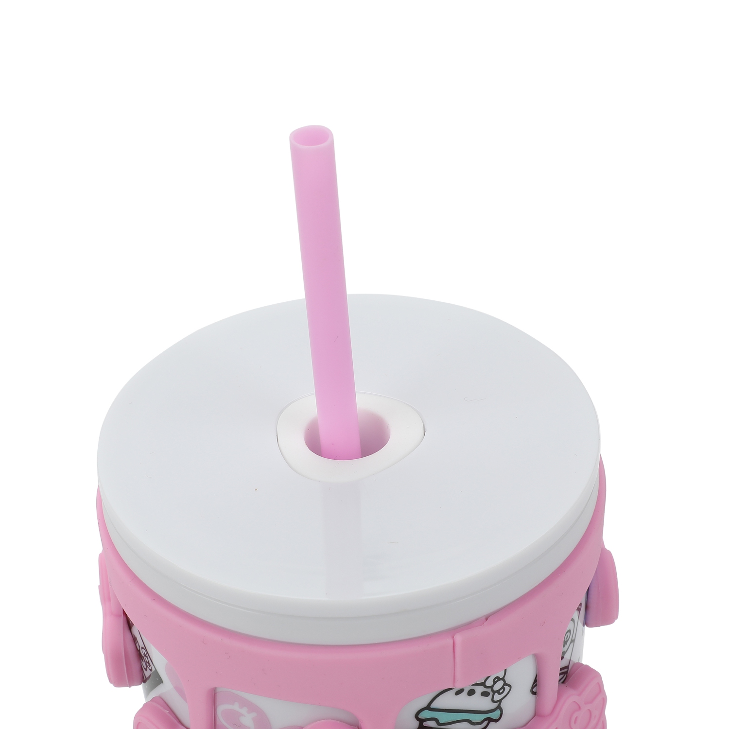 Gobelet antidéversement de 26 oz à imprimé blanc Hobbies de Hello Kitty