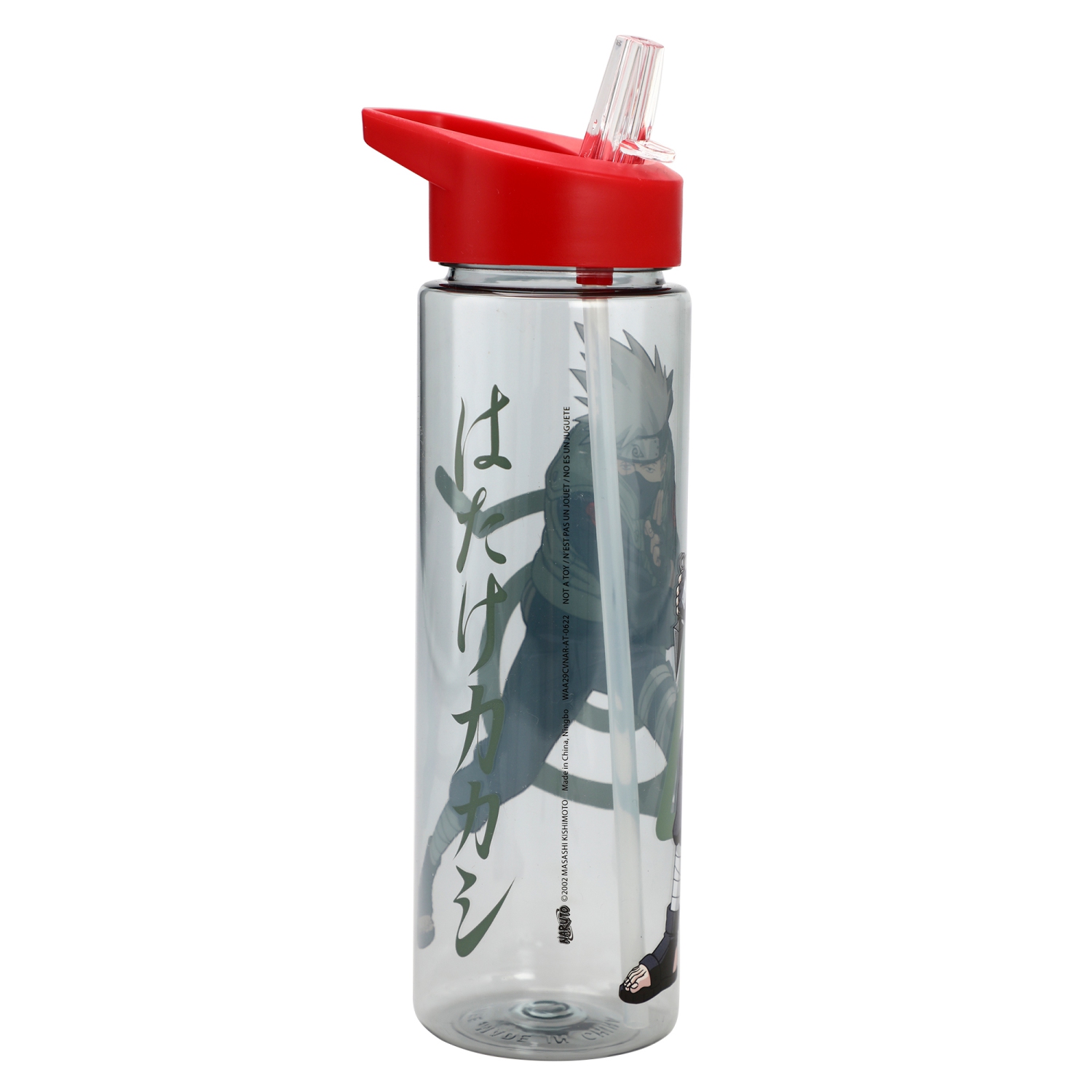 Bouteille d'eau Tritan de 24 oz avec arme Kakashi Kunai de Naruto