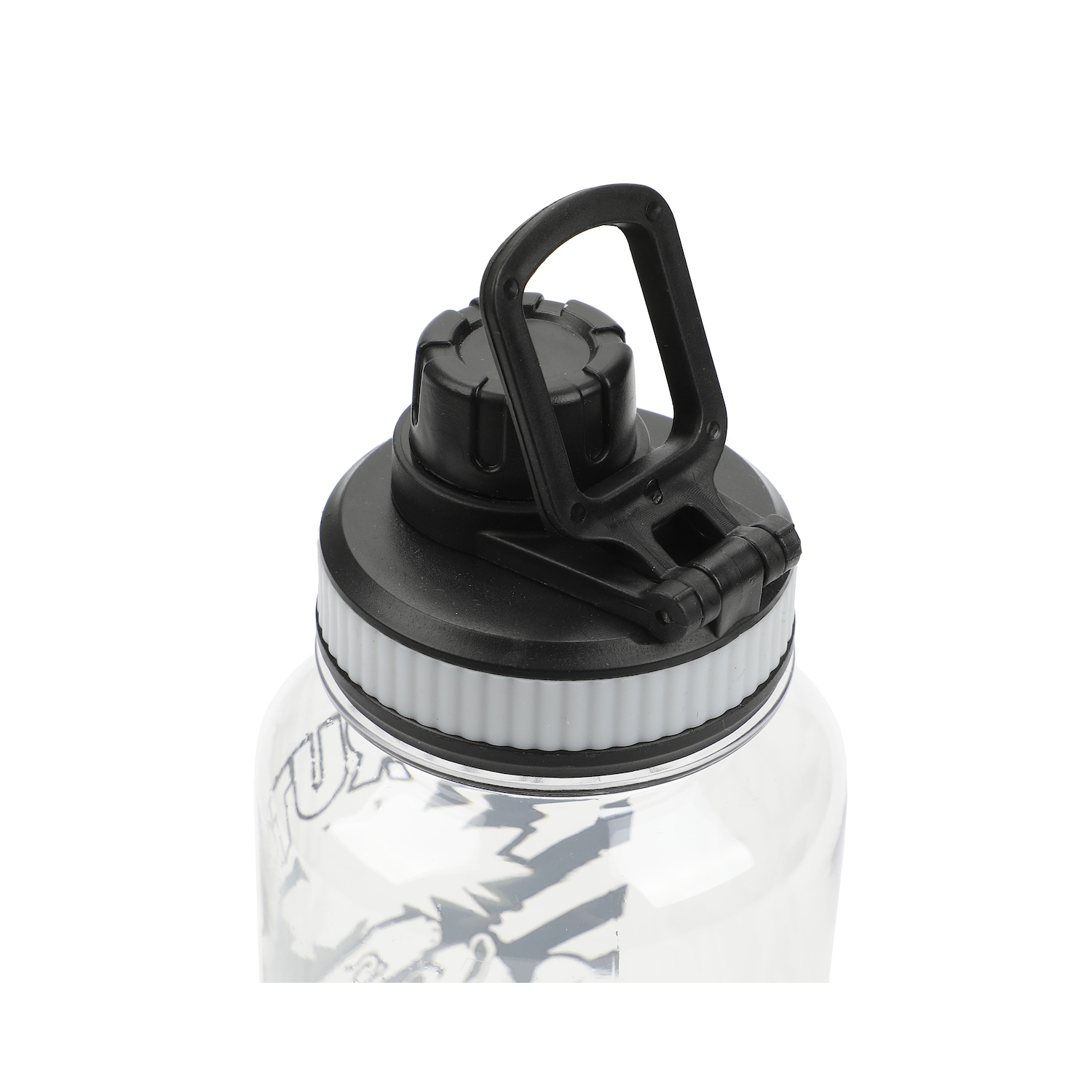 Bouteille d'eau en plastique blanc de 32 oz Uzumaki de Naruto