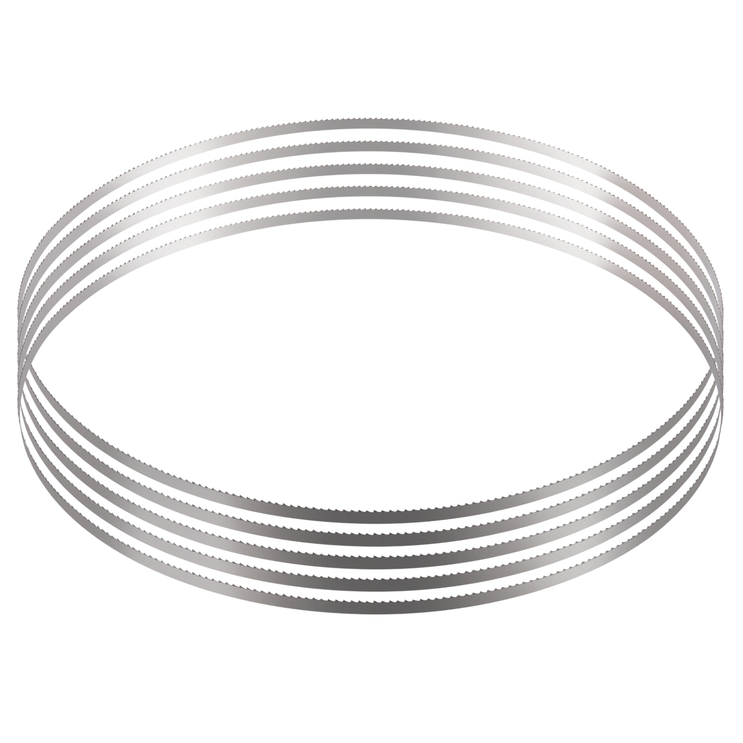 VEVOR 82.3x0.63x0.02 in Band Saw Blade, 5 PCS/Pack Meat Bandsaw Blades for Replacement, Carbon Steel Blade, Blade Wrapped by Rust-Proof Paper, Fit