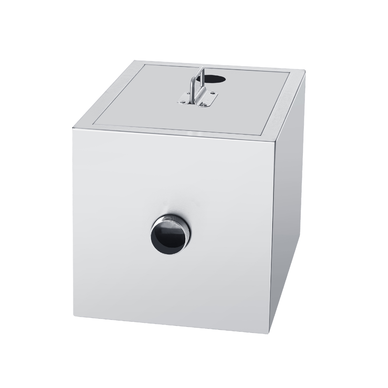 VEVOR 8 LBS Commercial Grease Trap, Grease Interceptor, Top Inlet Interceptor, Under Sink Stainless Steel Grease Trap, 2.8 GPM Waste Water Oil-water