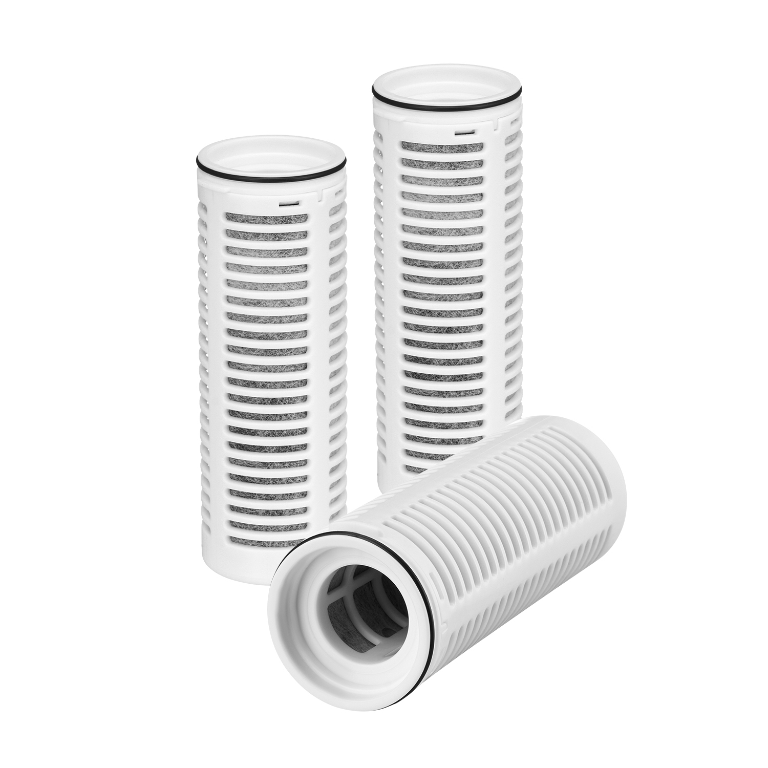 Paquet de 3 filtres à eau VEVOR, filtres à eau pour pichets et distributeurs, sans BPA, 3 derniers mois ou 211 gallons, réduction des odeurs,