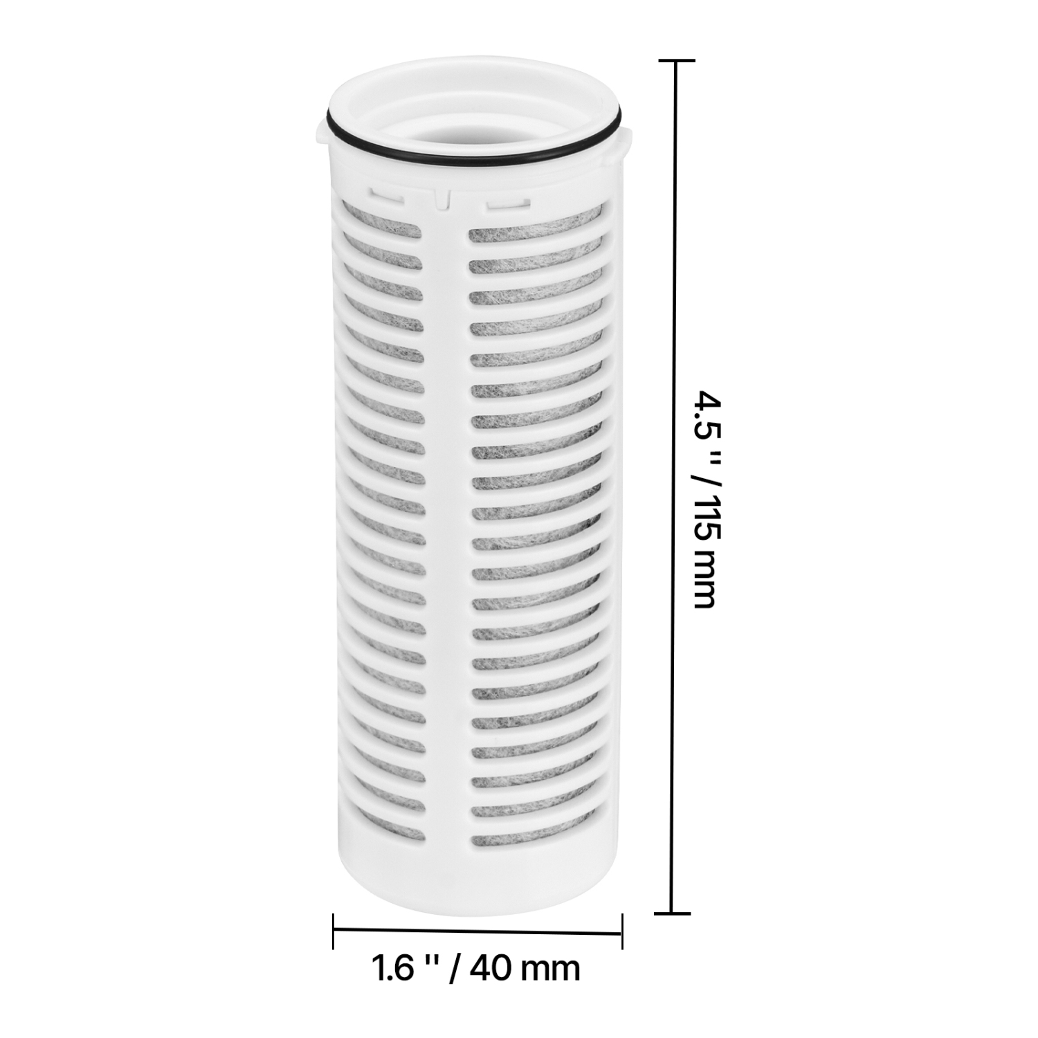 Paquet de 3 filtres à eau VEVOR, filtres à eau pour pichets et distributeurs, sans BPA, 3 derniers mois ou 211 gallons, réduction des odeurs,