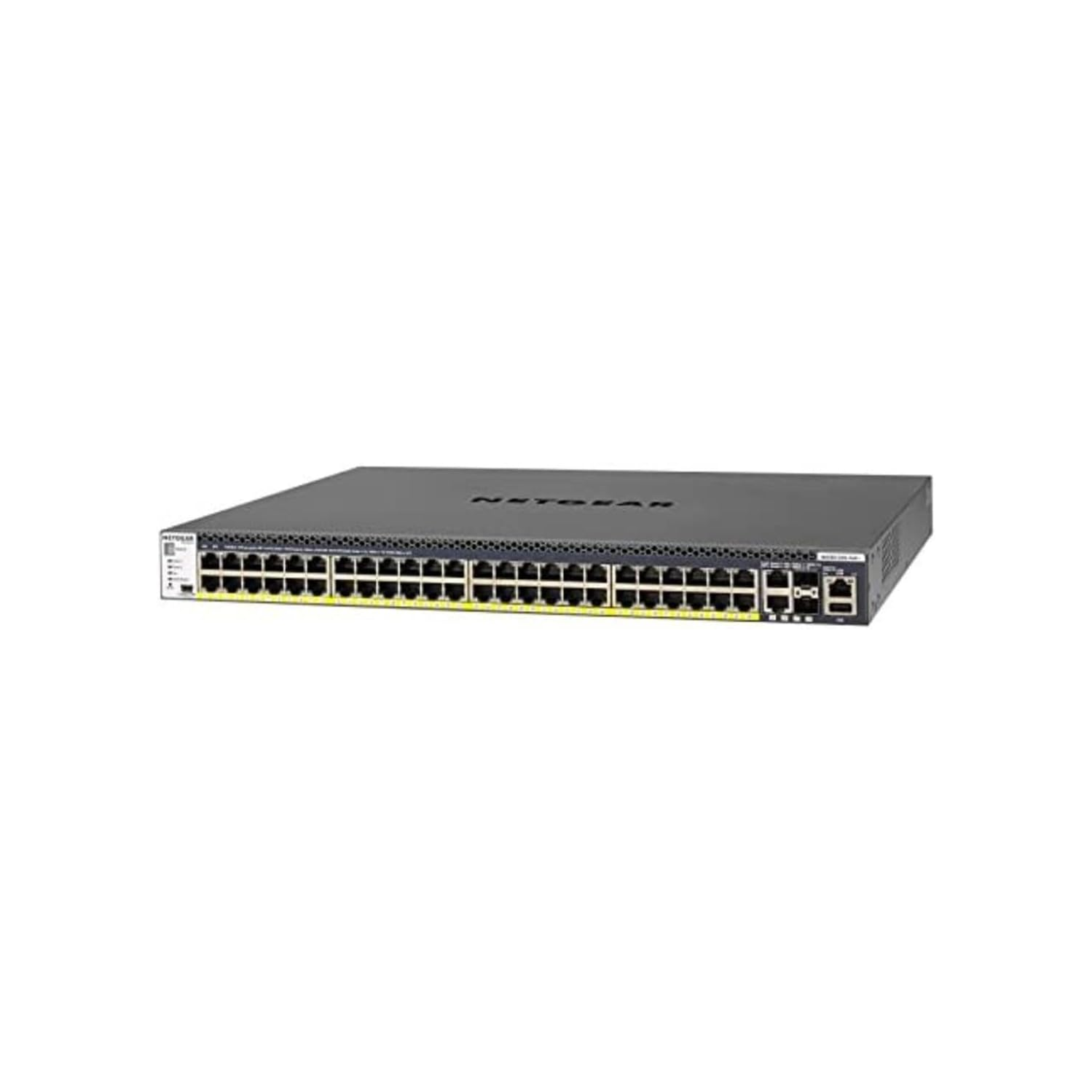 NETGEAR ProSAFE M4300-52G-PoE+ 48 Port PoE+ Stackable Gigabit Managed Switch w/ 2x10GBASE-T 2xSFP+ 550W PSU -Open Box