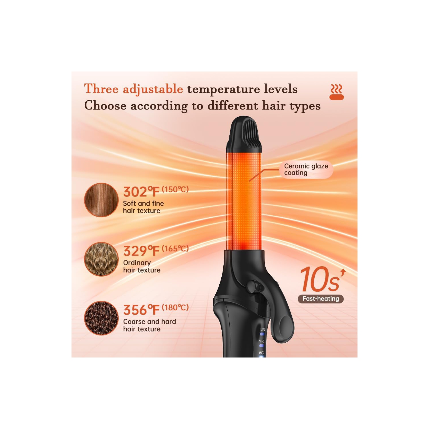 Fer à friser portatif,Fer à friser rechargeable sans fil,Fer à friser sans fil,Fer plat miniature de voyage,Fer plat et fer à friser 2 en 1 pour les