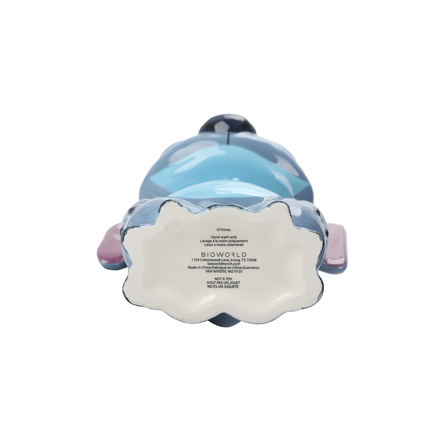 Disney Stitch 17 Oz Sculpted Ceramic Sipper Cup