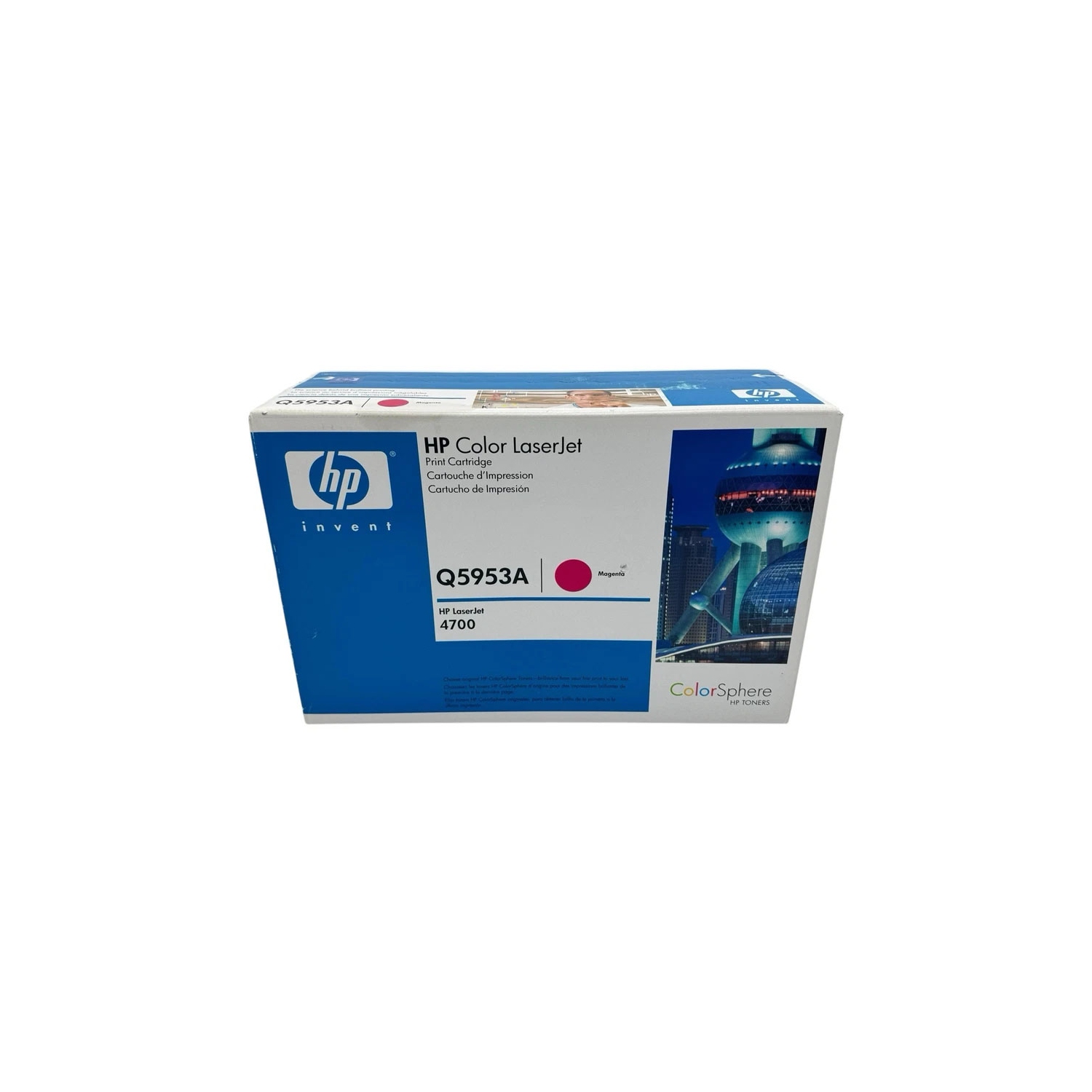 HP 643A Magenta Original Toner Cartridge