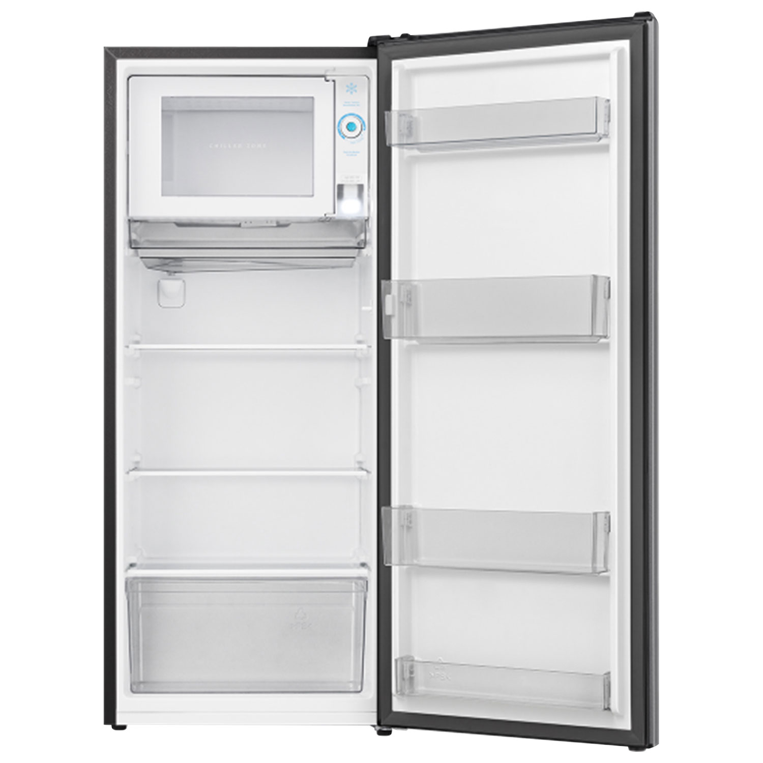 Réfrigérateur de bar autonome de 6,3 pi³ de Hisense - Argenté