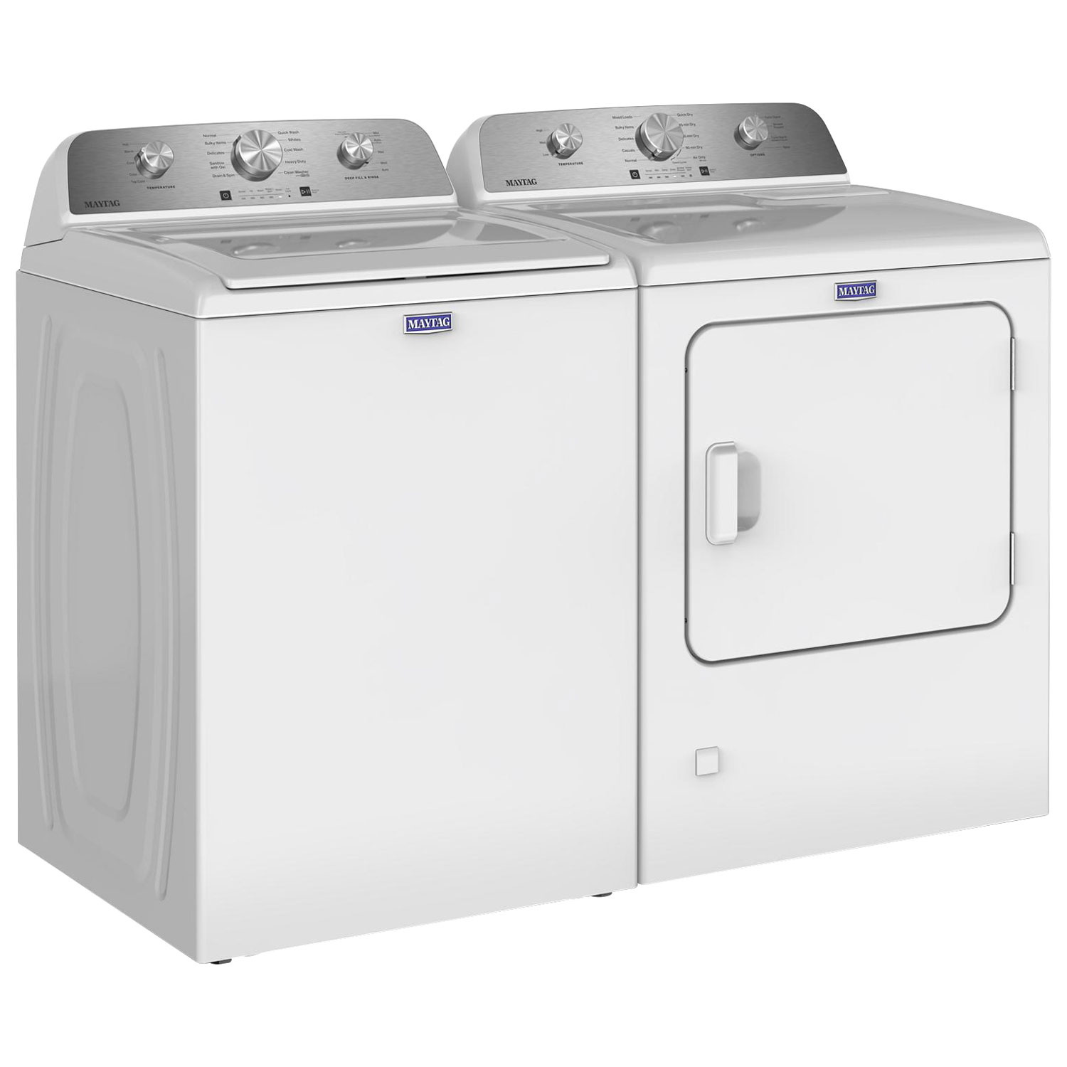 Sécheuse à gaz de 7 pi³ de Maytag - Blanc