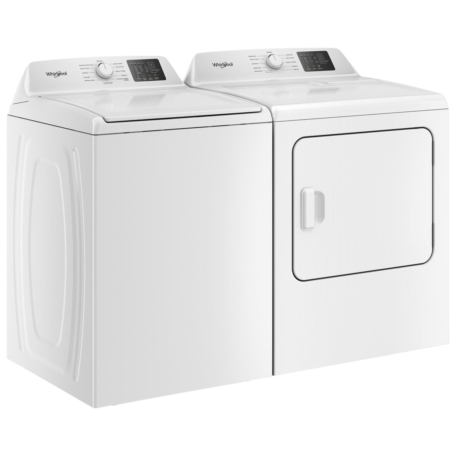 Sécheuse électrique de 7,0 pi³ de Whirlpool - Blanc