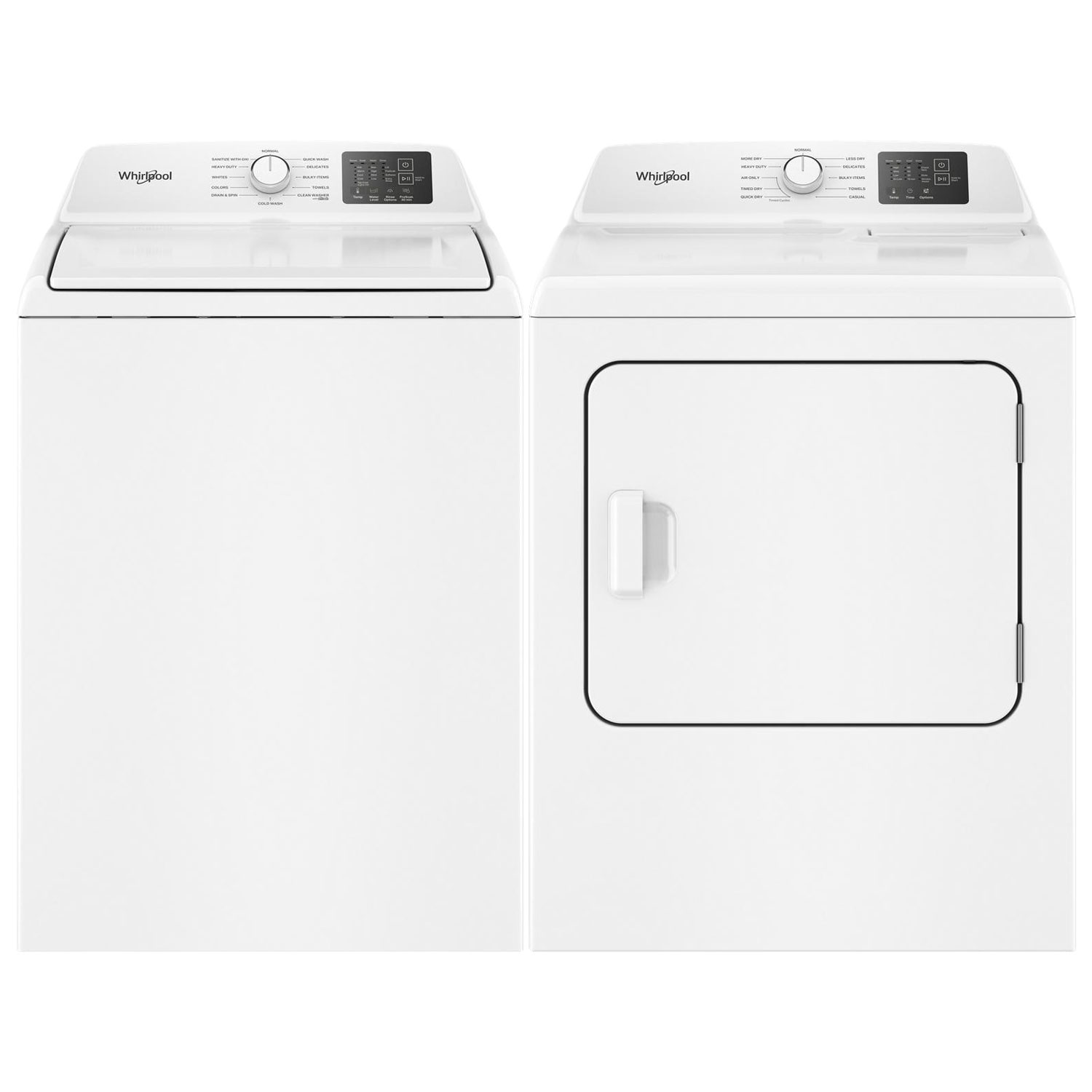 Sécheuse électrique de 7,0 pi³ de Whirlpool - Blanc