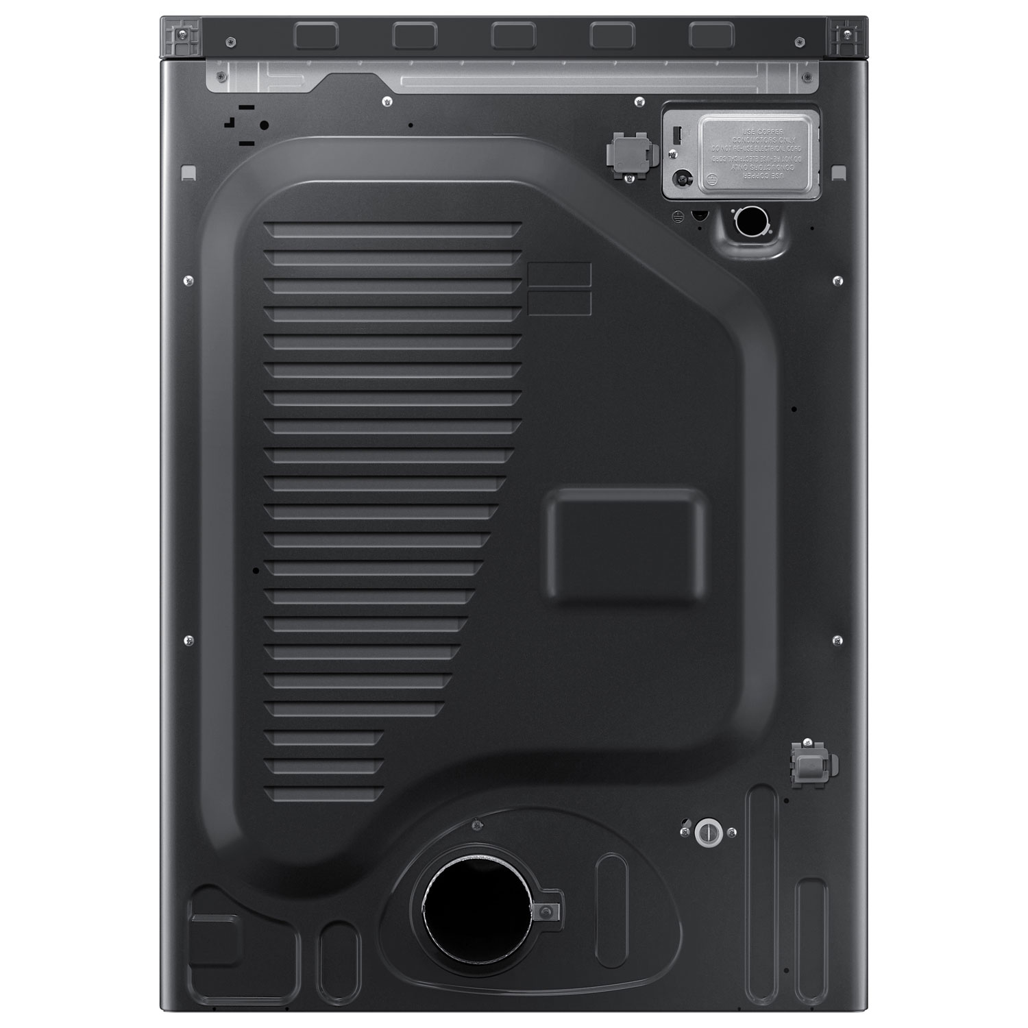 Sécheuse électrique à vapeur de 7,6 pi³ de Samsung - Acier foncé