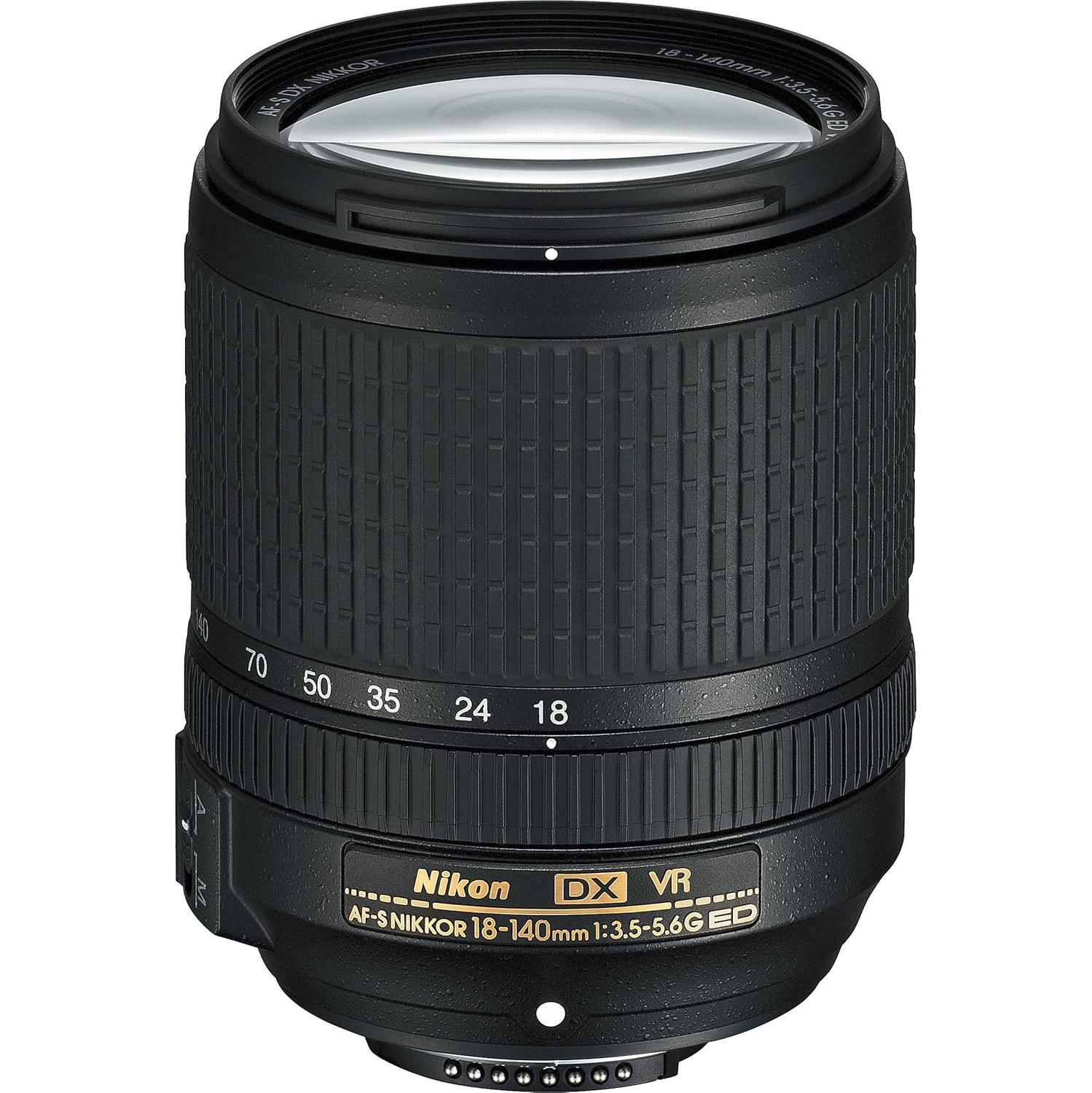 Nikon high magnification zoom lens AF-S DX NIKKOR 18-140mm f/3.5-5.6G ED VR exclusively for Nikon DX format - Open Box