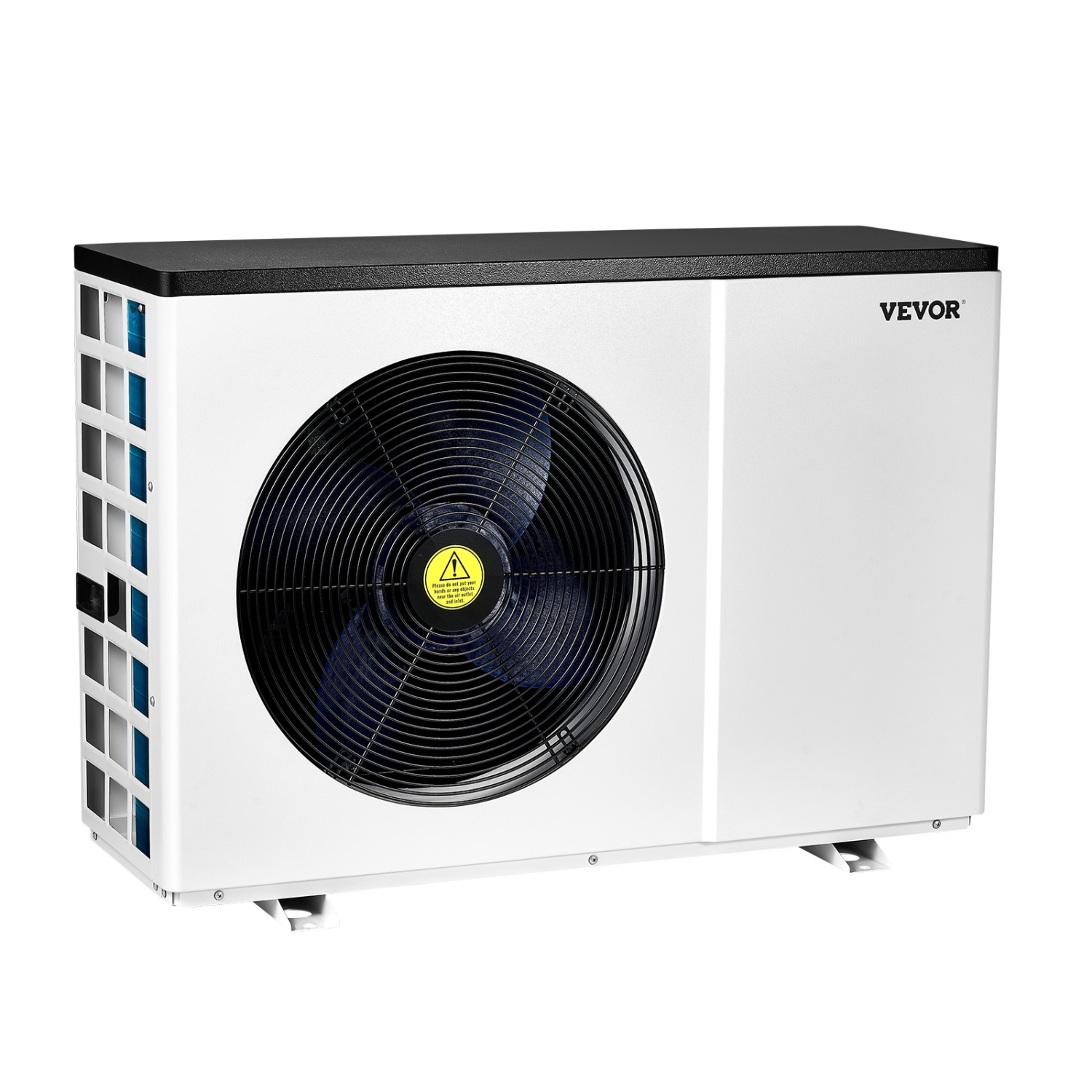 VEVOR 51200 BTU Electric Pool Heat Pump, Heaters for 7926-15851GAL in/above-Ground Pools, Low Noise, Efficient Heating/Cooling, Energy-Saving Pool