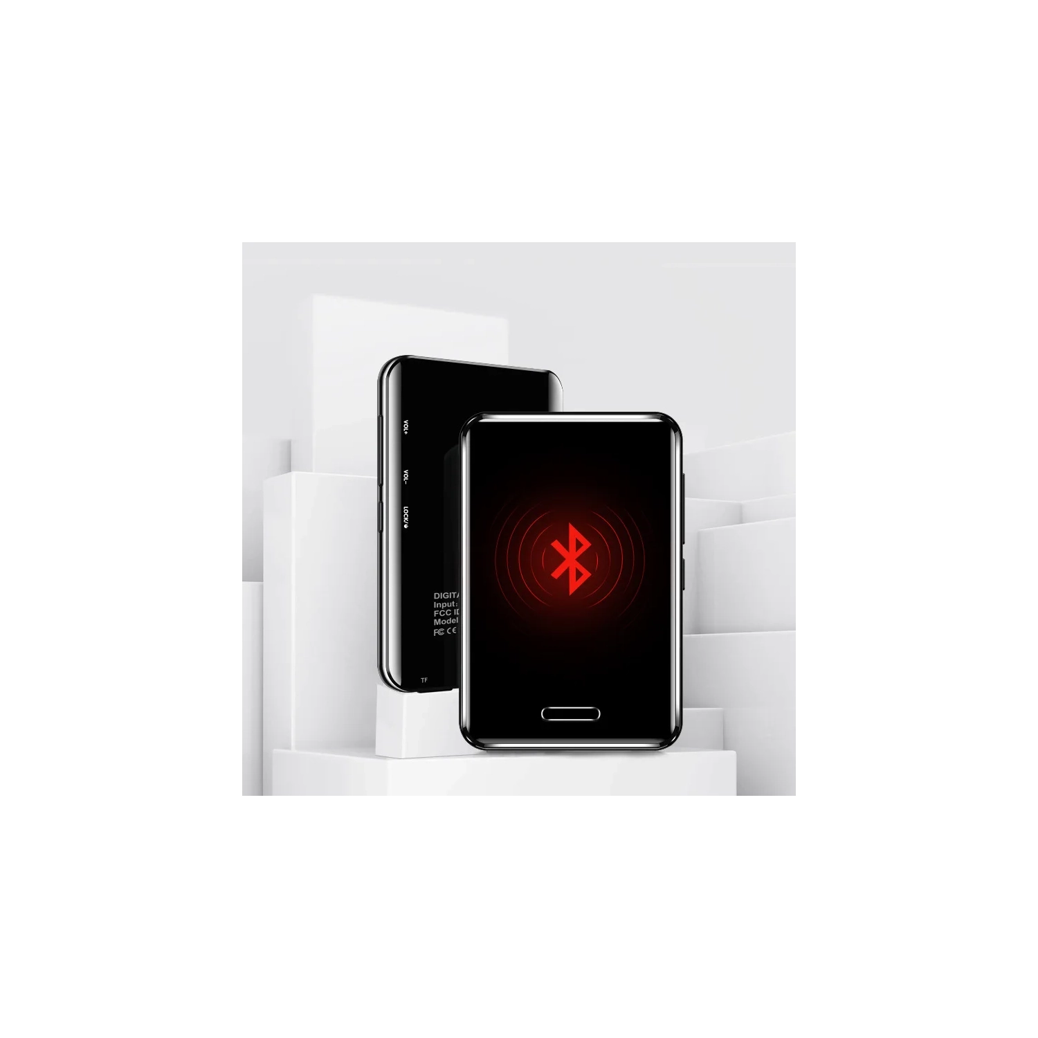 2025 New 2.8 inch Metal MP3 Player Student Touch Bluetooth MP4 Lossless Card Music Player Lossless Sound Quality Digital Audio Player Built-in HD