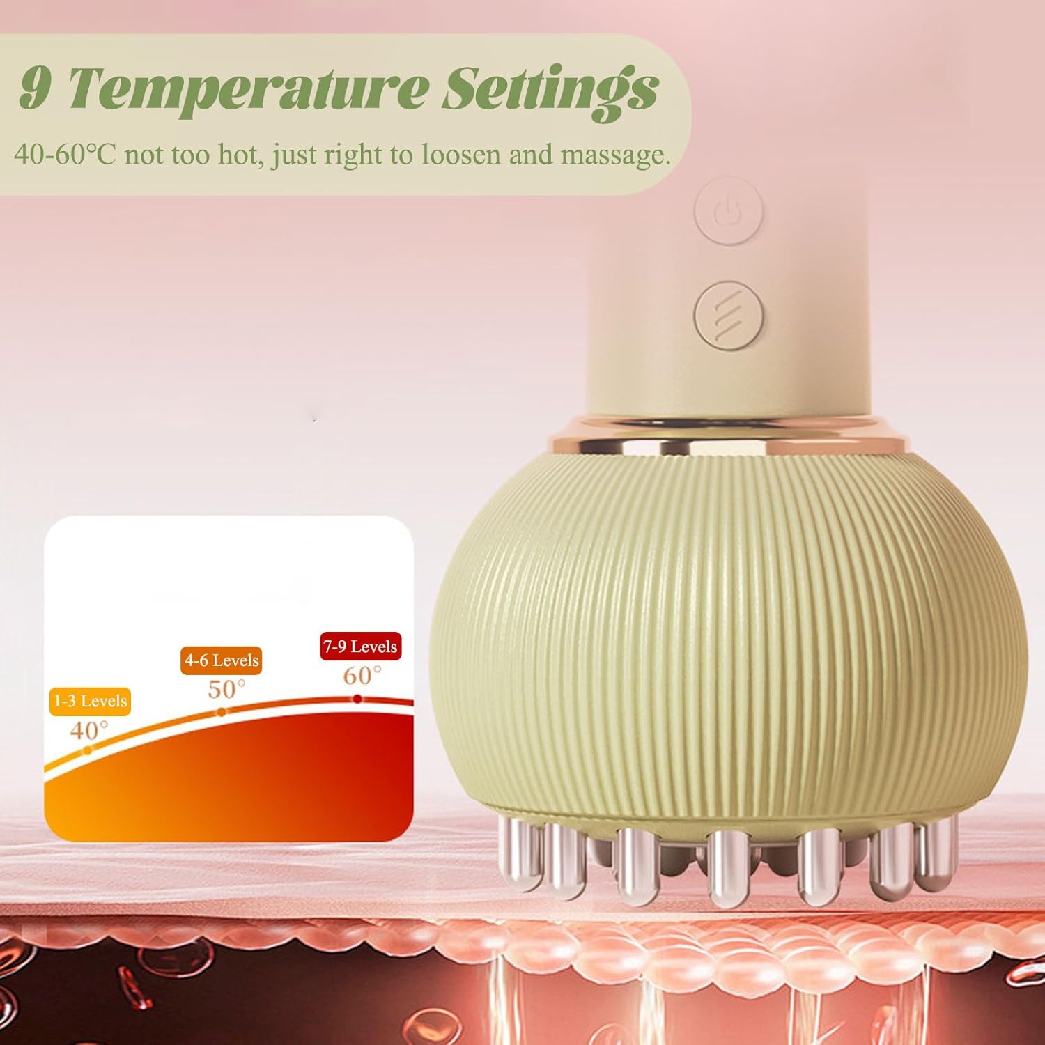 Electric cupping device scraping instrument, electric meridian brush full body universal massager, home suction machine dredging instrument with 9