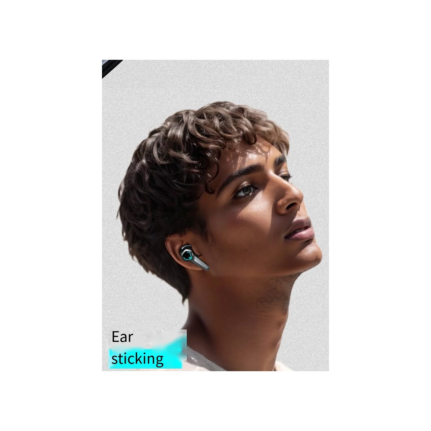 Gaming Bluetooth Headset Wireless Low Latency Ultra-Long Battery Life Heavy Bass Noise Cancelling Universal for Mobile Phones Suitable for