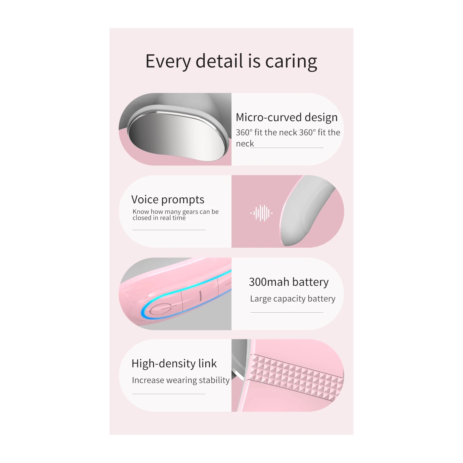 Neck Massager Cervical Massage Neck Protection Shoulder Neck Heating Type - Bluetooth Remote Control Type White