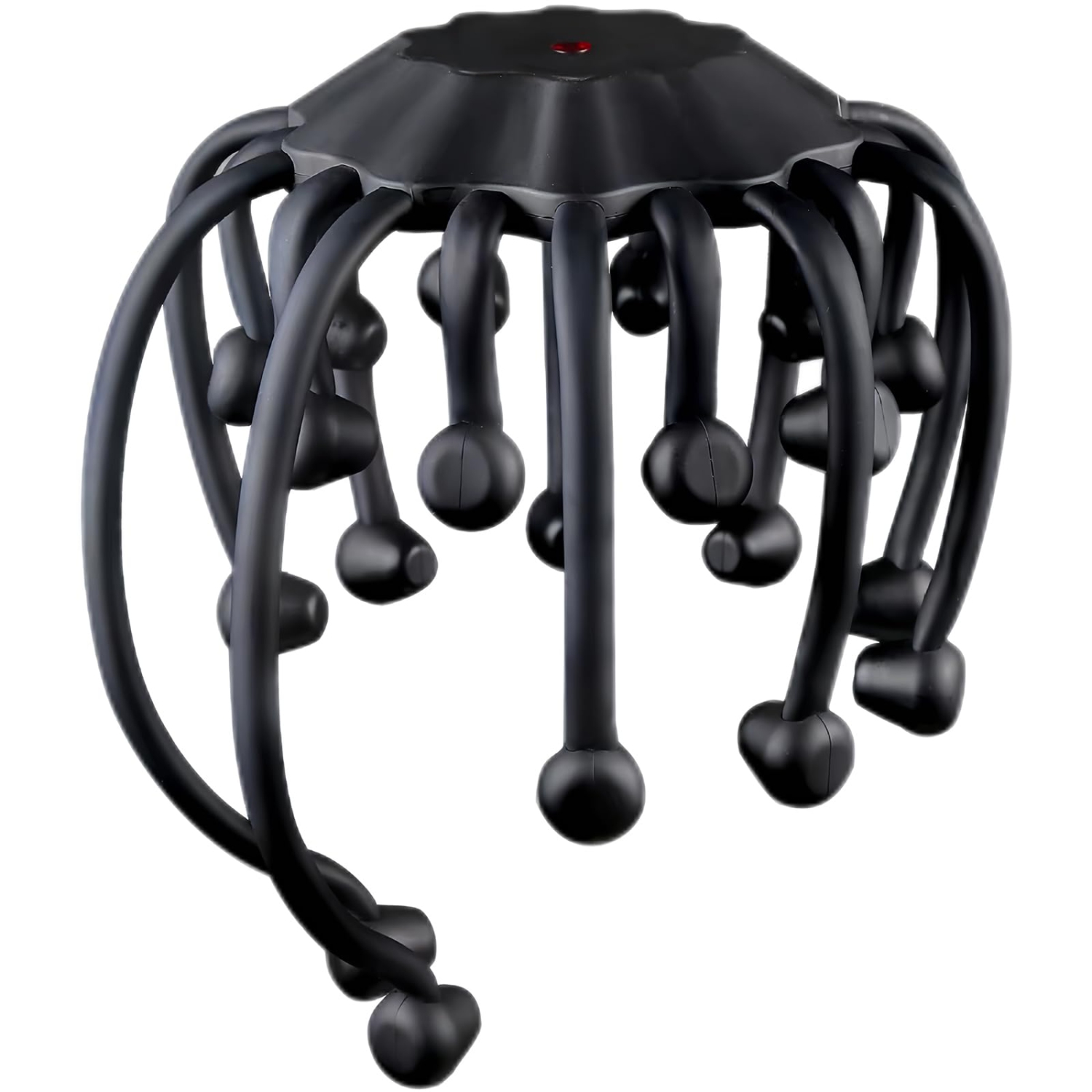 Electric Octopus Head Massager, Portable Scalp Massage Tool with 20 Massage Heads and 5 Modes for Travel and Home Use