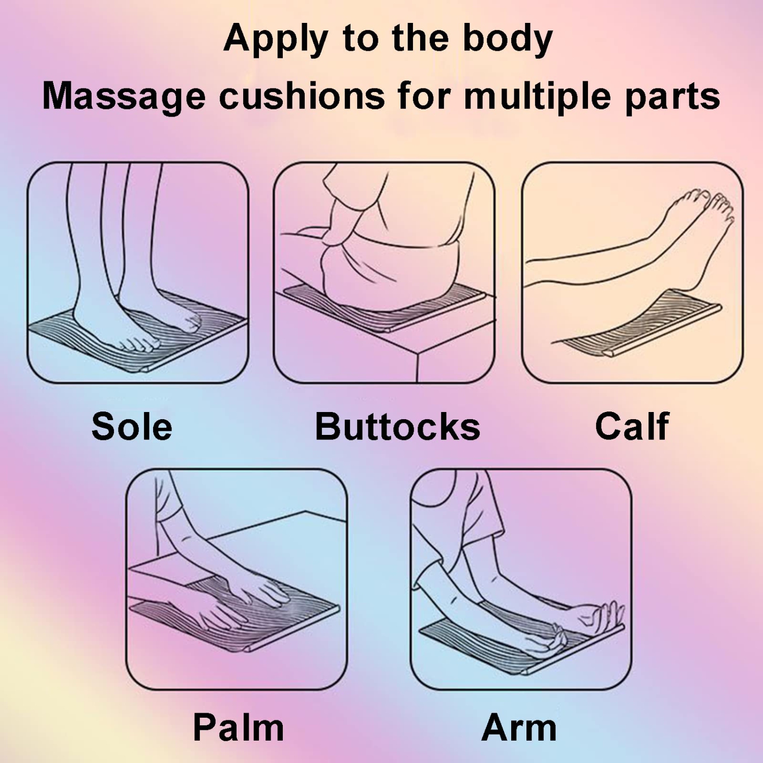 Foot Massager Pad with Remote Control, Foot Leg Massage Machine for Neuropathy, Portable Curved Home Office Workout Relieves Fatigue, Trained