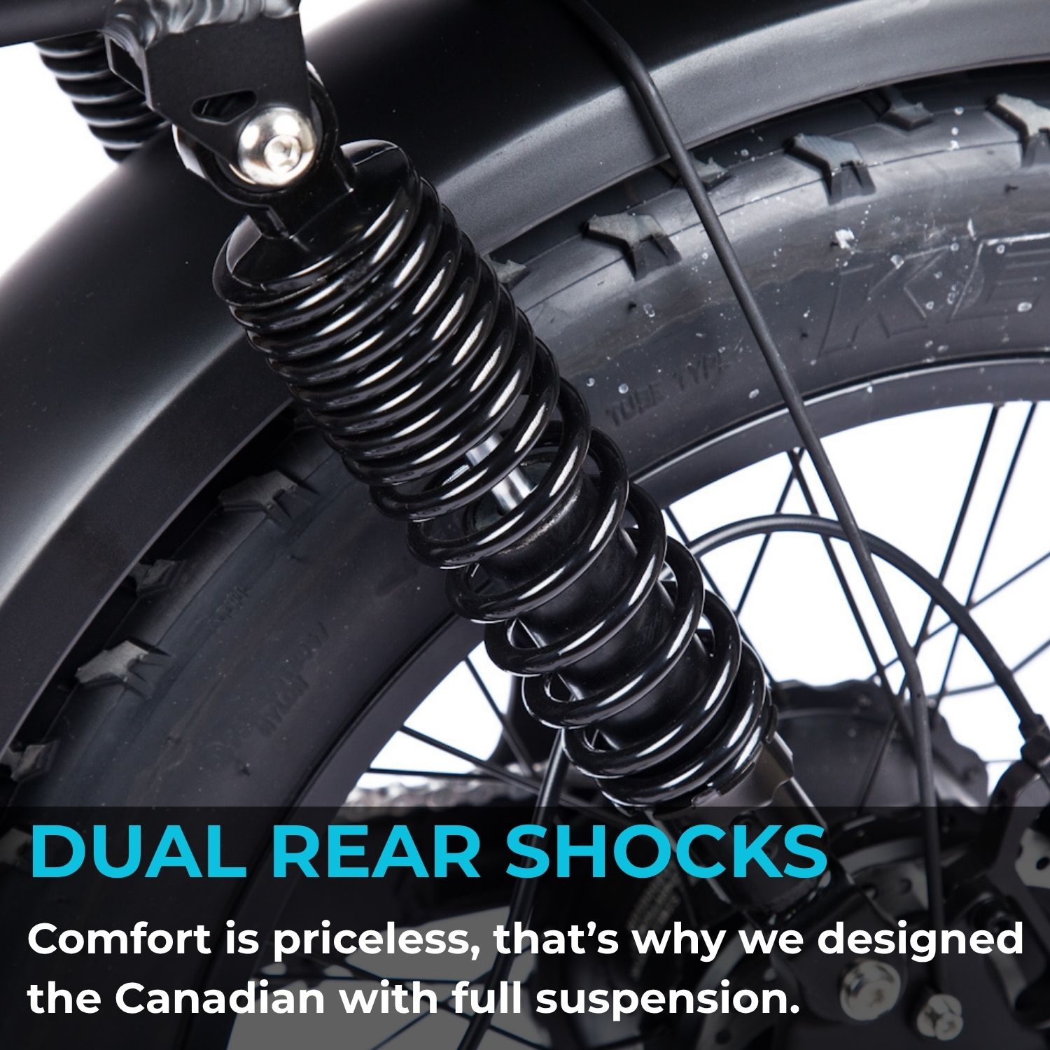 BlueRev Canadian E-Bike – Long-Range 750W Electric Bike with Up to 100km per Charge, Plush Saddle & Adjustable Handlebars – Ultimate Comfort for