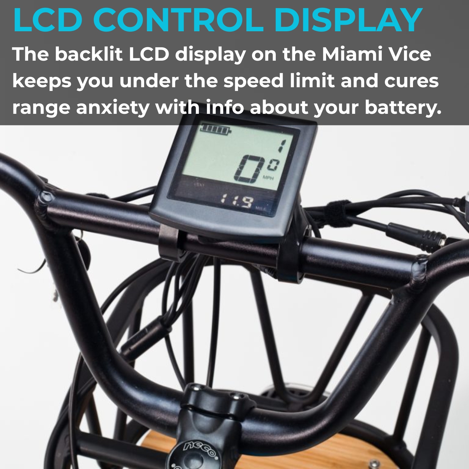 BlueRev Miami Vice E-Bike|Powerful 750W Motor Moped-Style Electric Bike with 48V 14Ah Samsung Battery|Dual Suspension & Hydraulic Disc Brakes| Fat