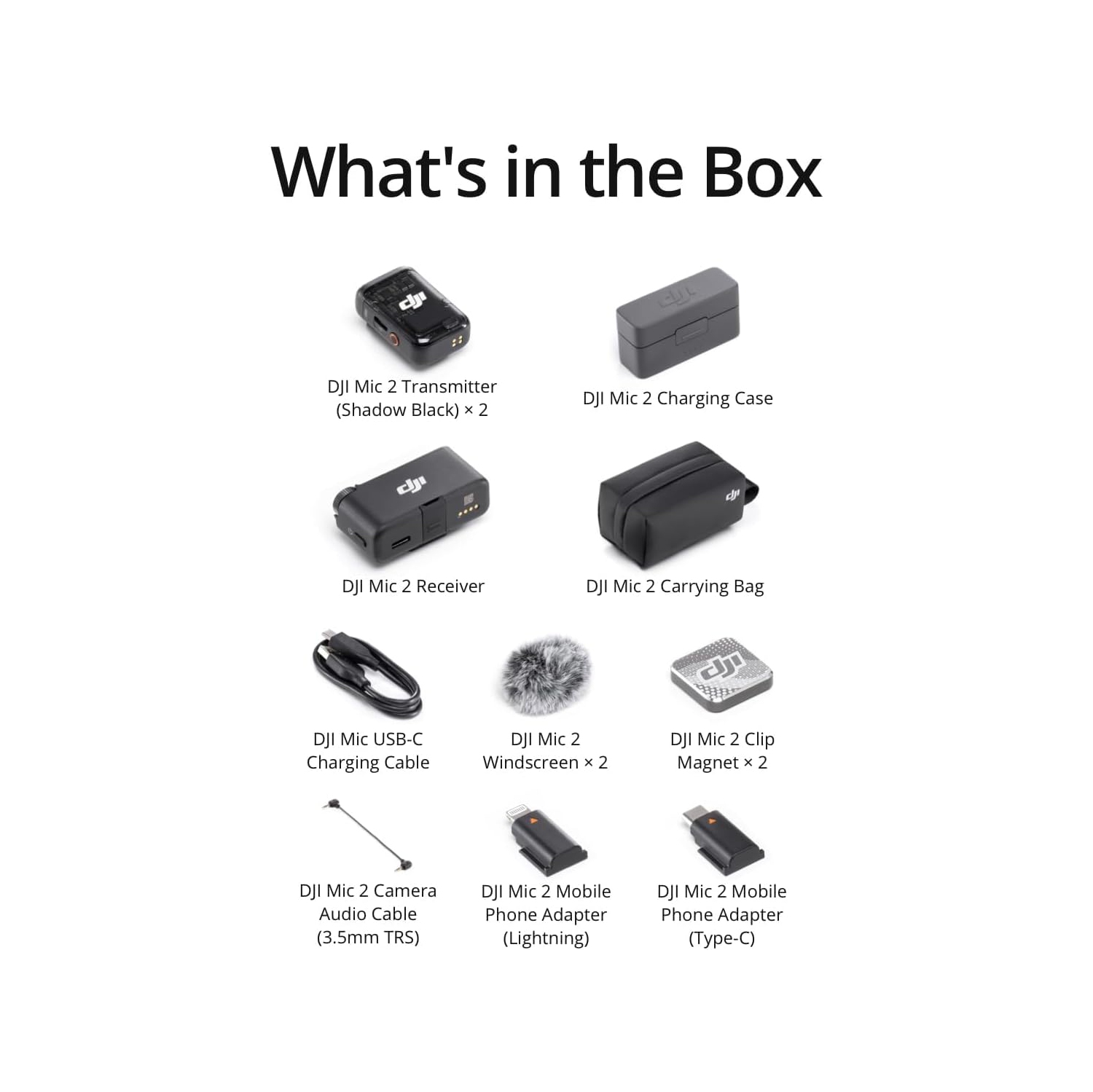 DJI Mic 2 Wireless Microphone