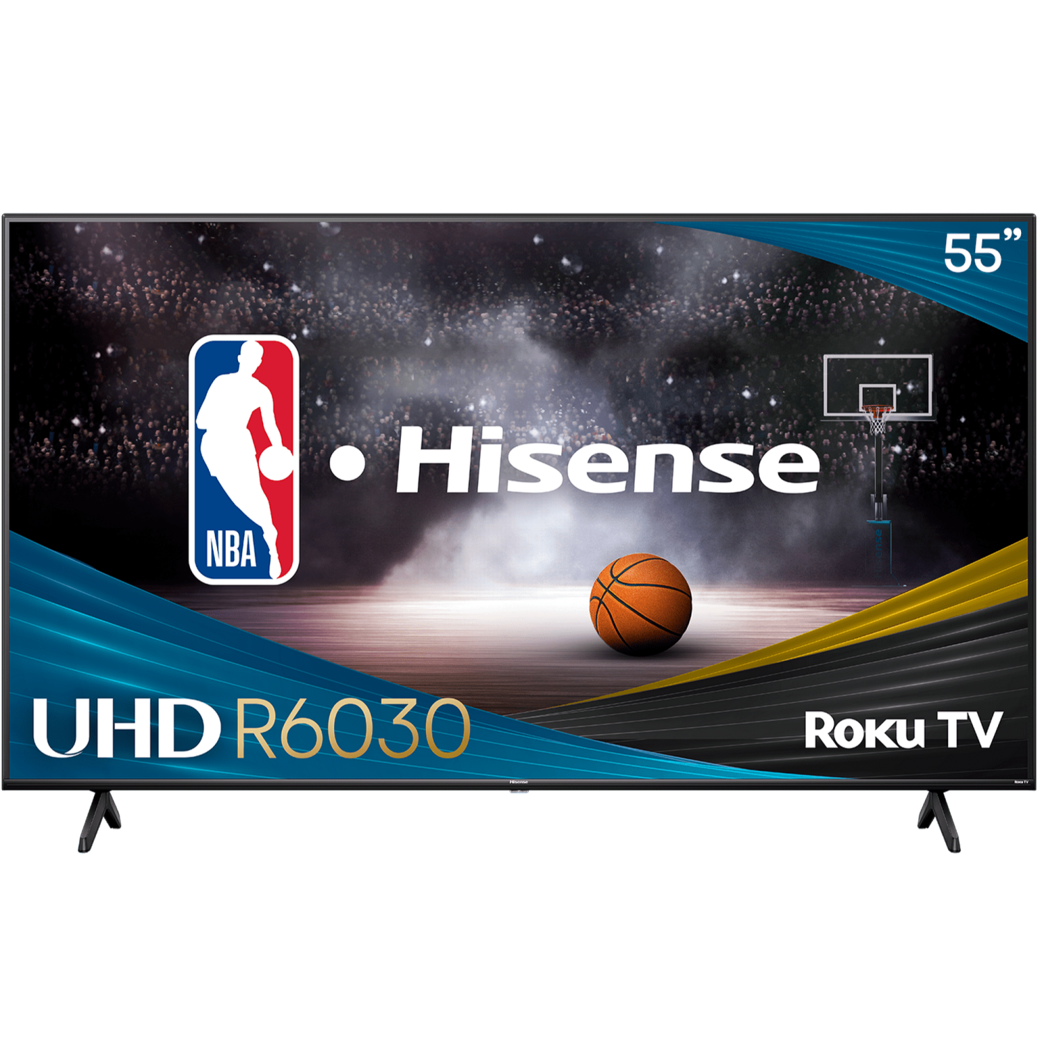 Refurbished (Good) - Hisense 50" Class R6 Series 4K UHD Roku Smart TV (50R6030N)
