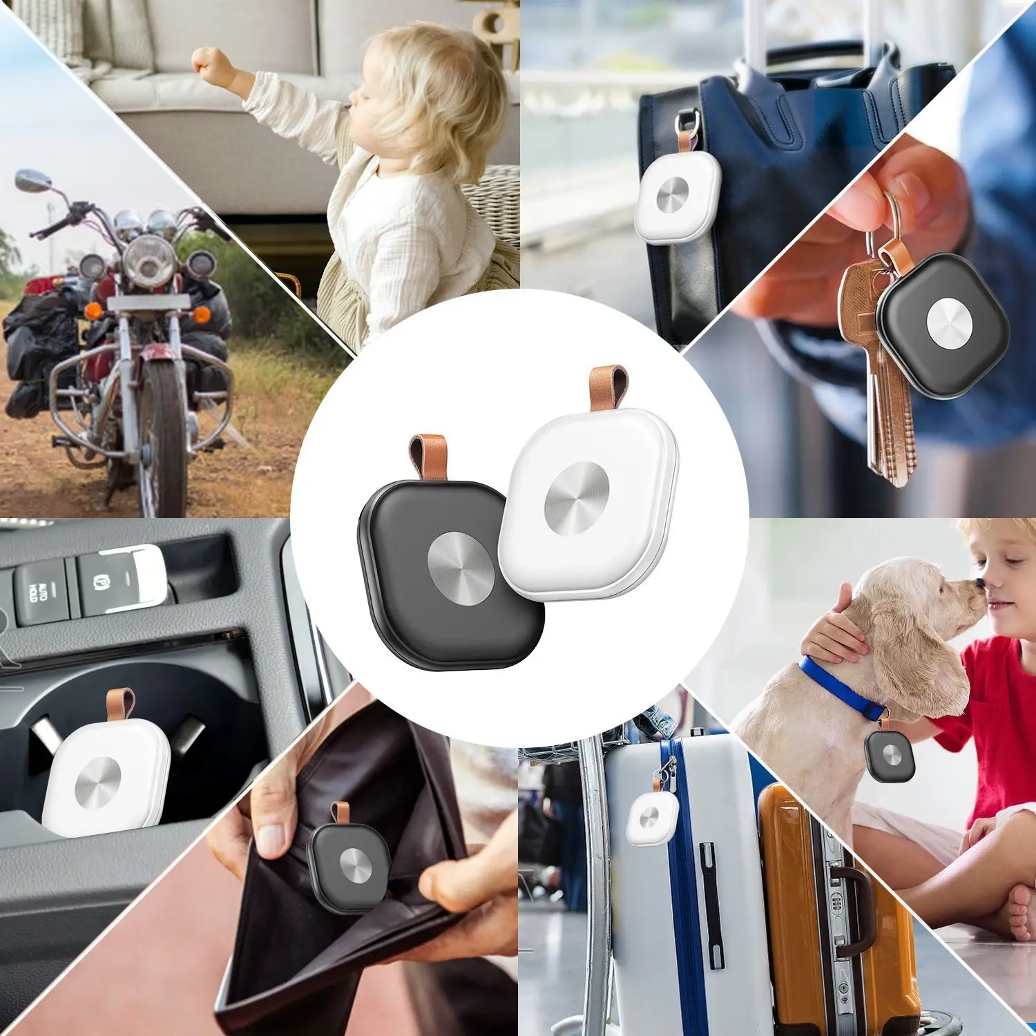 ITag micro localisateur intelligent, système de positionnement global, clés objets de valeur animaux personnes âgées localisateur de suivi