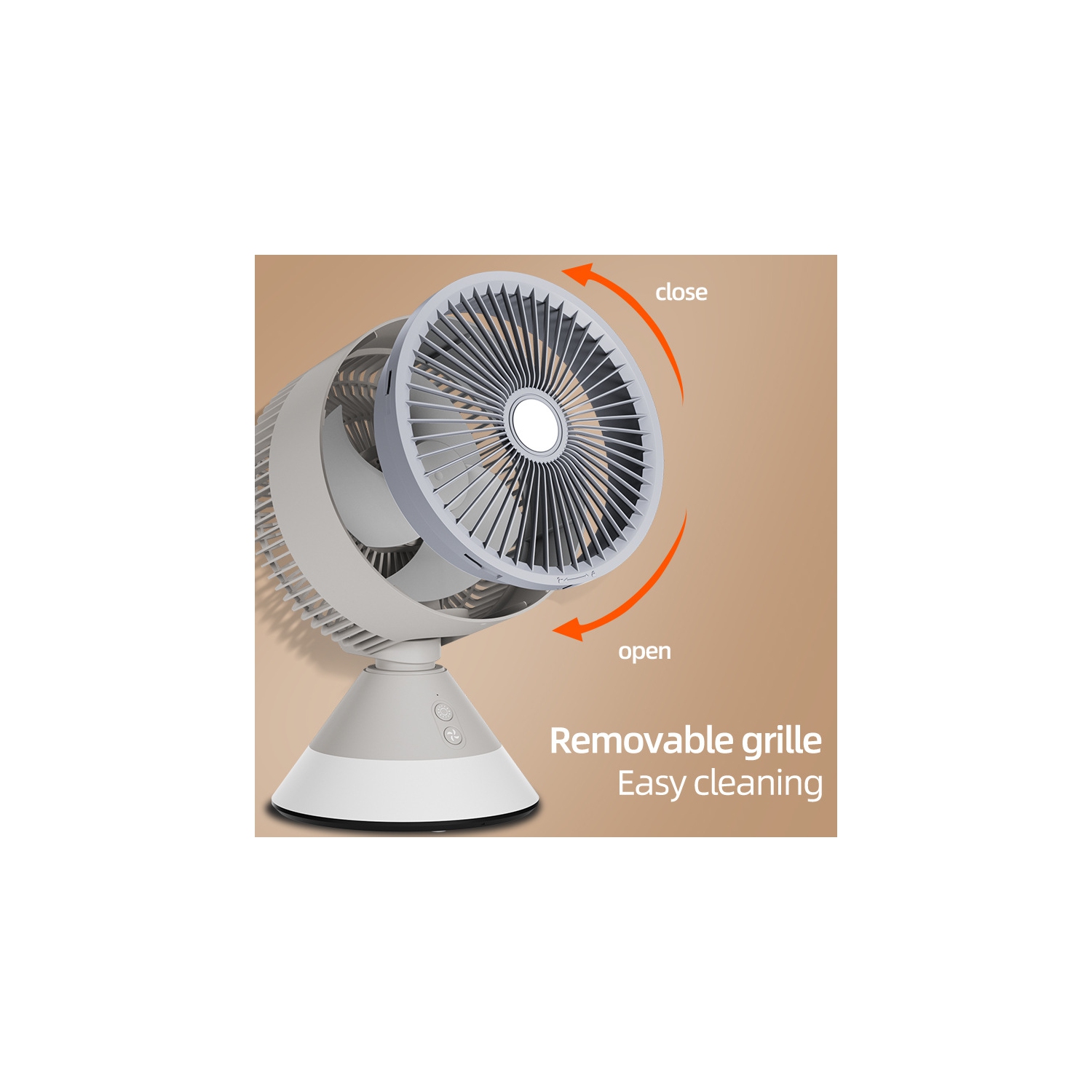 Air Circulation Fan - Ultra Quiet, Powerful, Three-Speed ​​Adjustable, 360° Tilt, Portable Mini Desk Fan for Office/Home/Car/Travel,