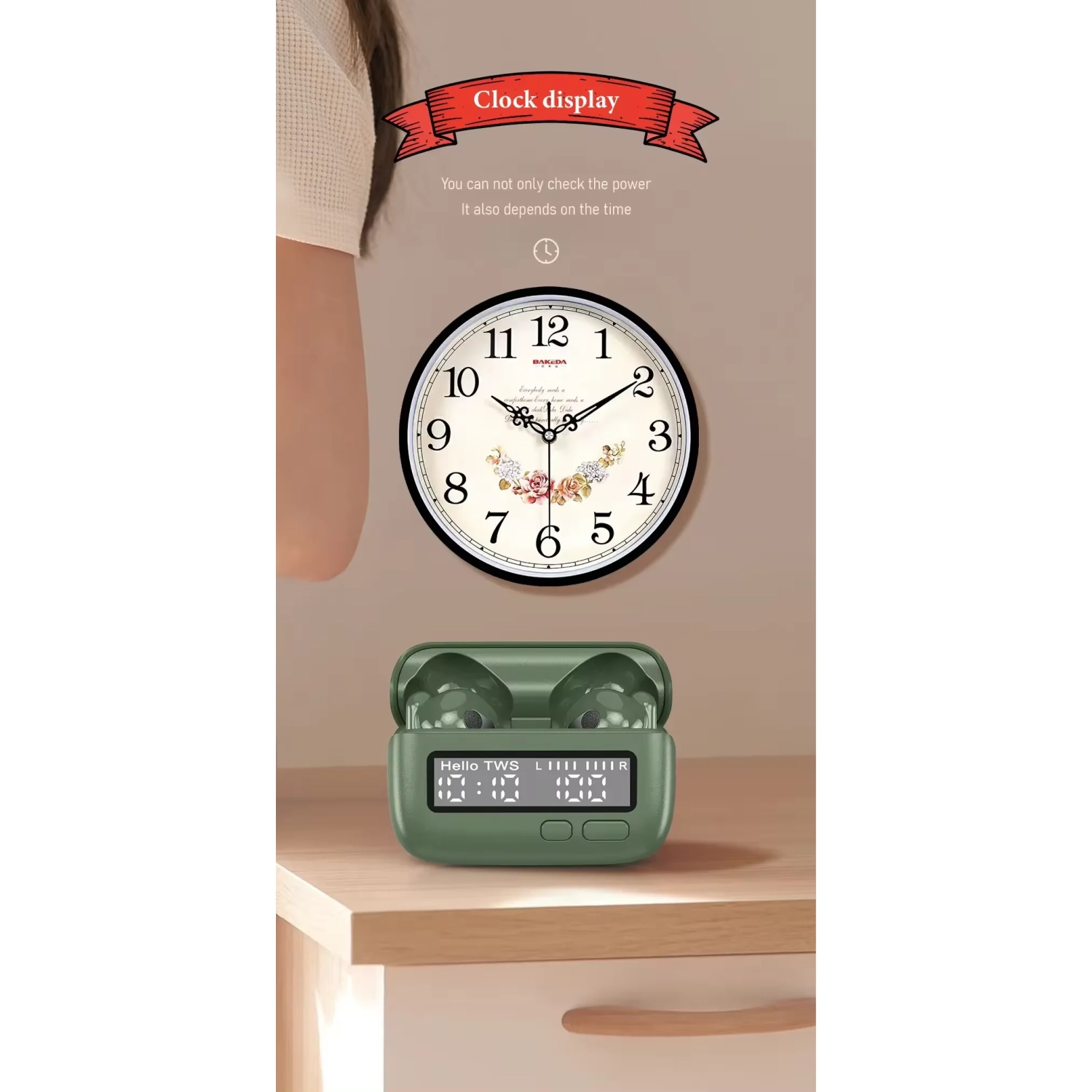 Nouveau BPG sans fil TWS oreillette Bluetooth réduction du bruit BB machine PERSONALITY PERSONALITÉ NUMÉRIQUEPERSONNALITÉ CLASSION PERSONNEL